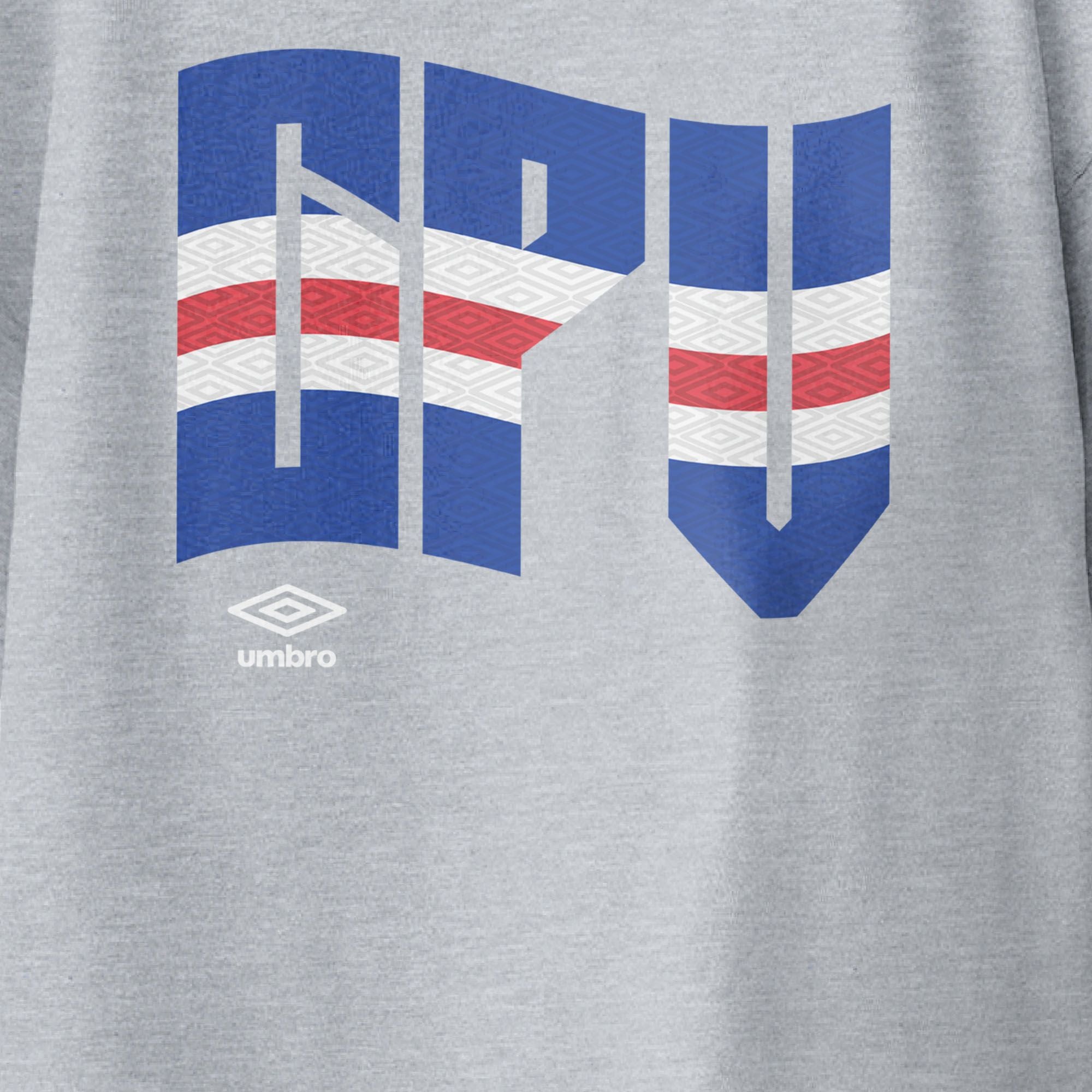 Kids’ Cape Verde wavy graphic sport grey soccer T-shirts / Shop football team tees in soft cotton by Umbro.