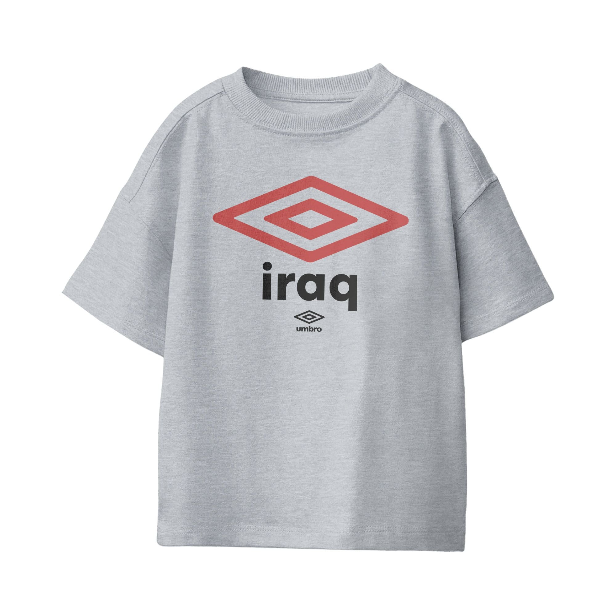 Iraq diamond logo green soccer Tees. Shop football team t-shirts in soft cotton by Umbro.