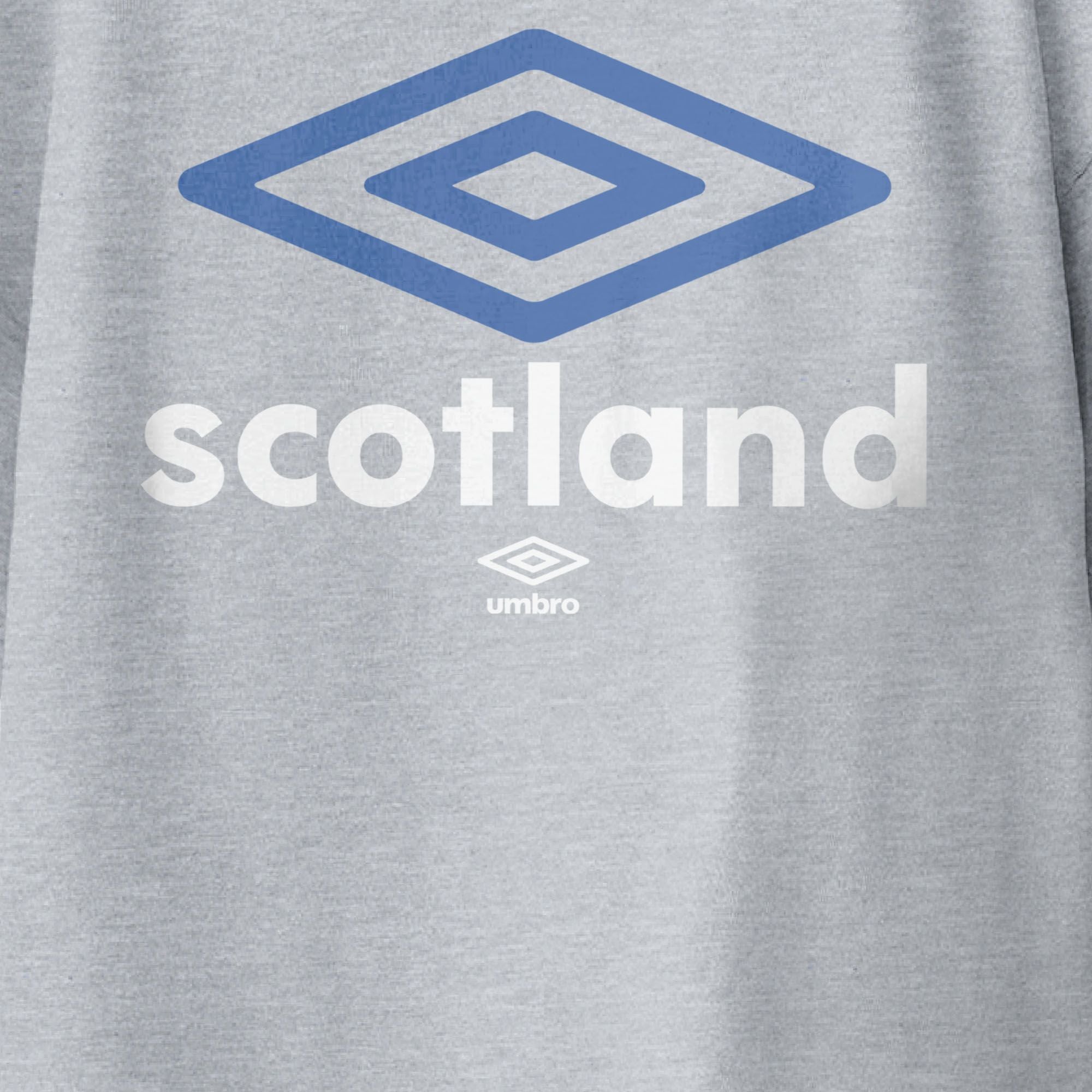 Kids’ Scotland diamond logo sport grey soccer T-shirts. Shop football team tees in soft cotton by Umbro.