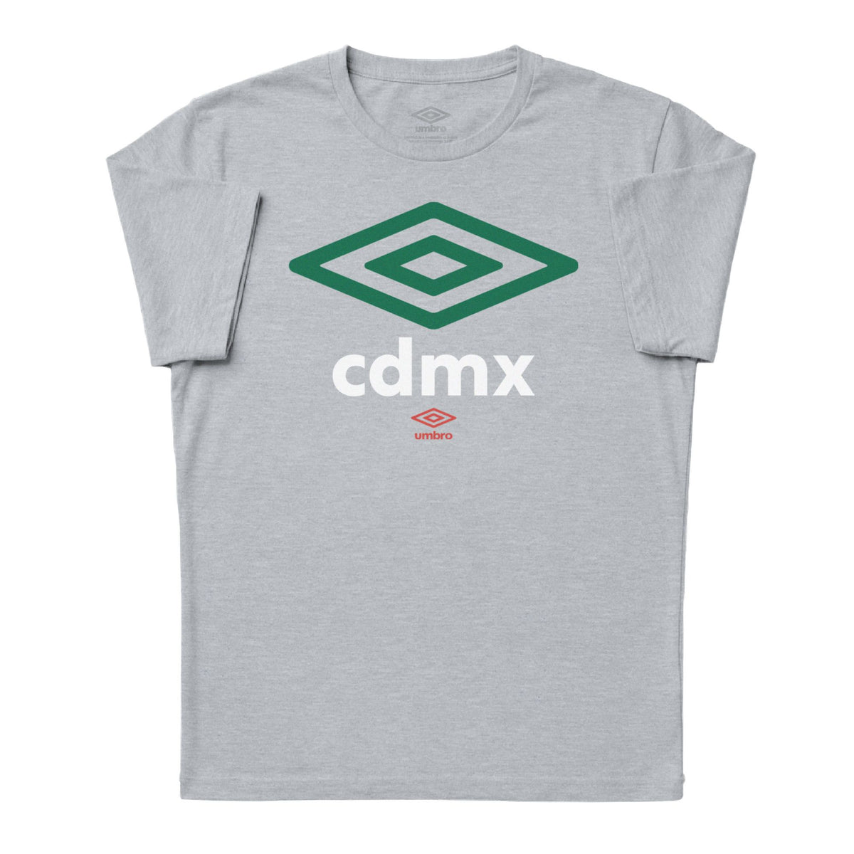 Mexico diamond logo sport grey soccer Tee. Shop football team t-shirts in soft cotton by Umbro.