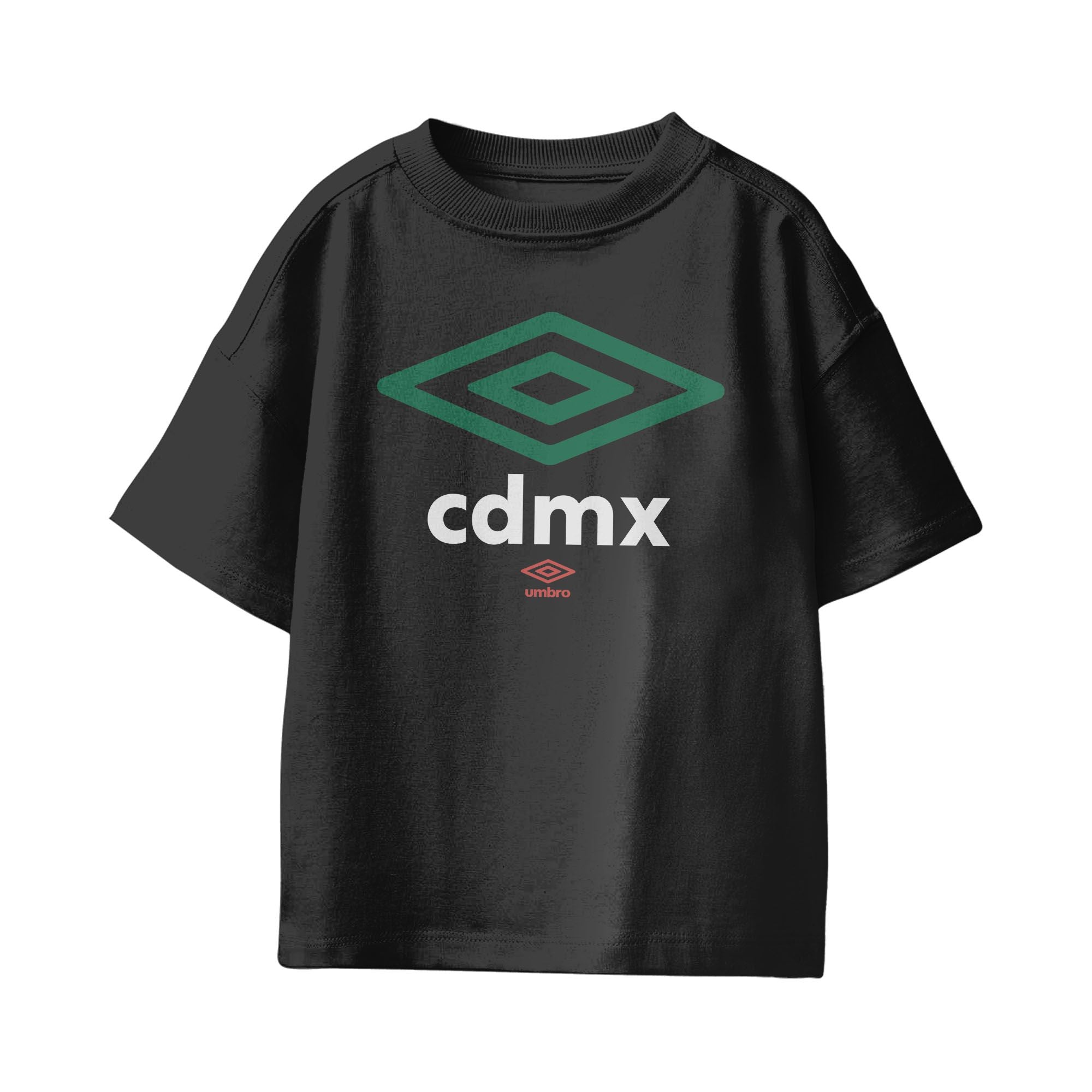 Kids’ Mexico diamond logo black soccer Tees. Shop football team t-shirts in soft cotton by Umbro.