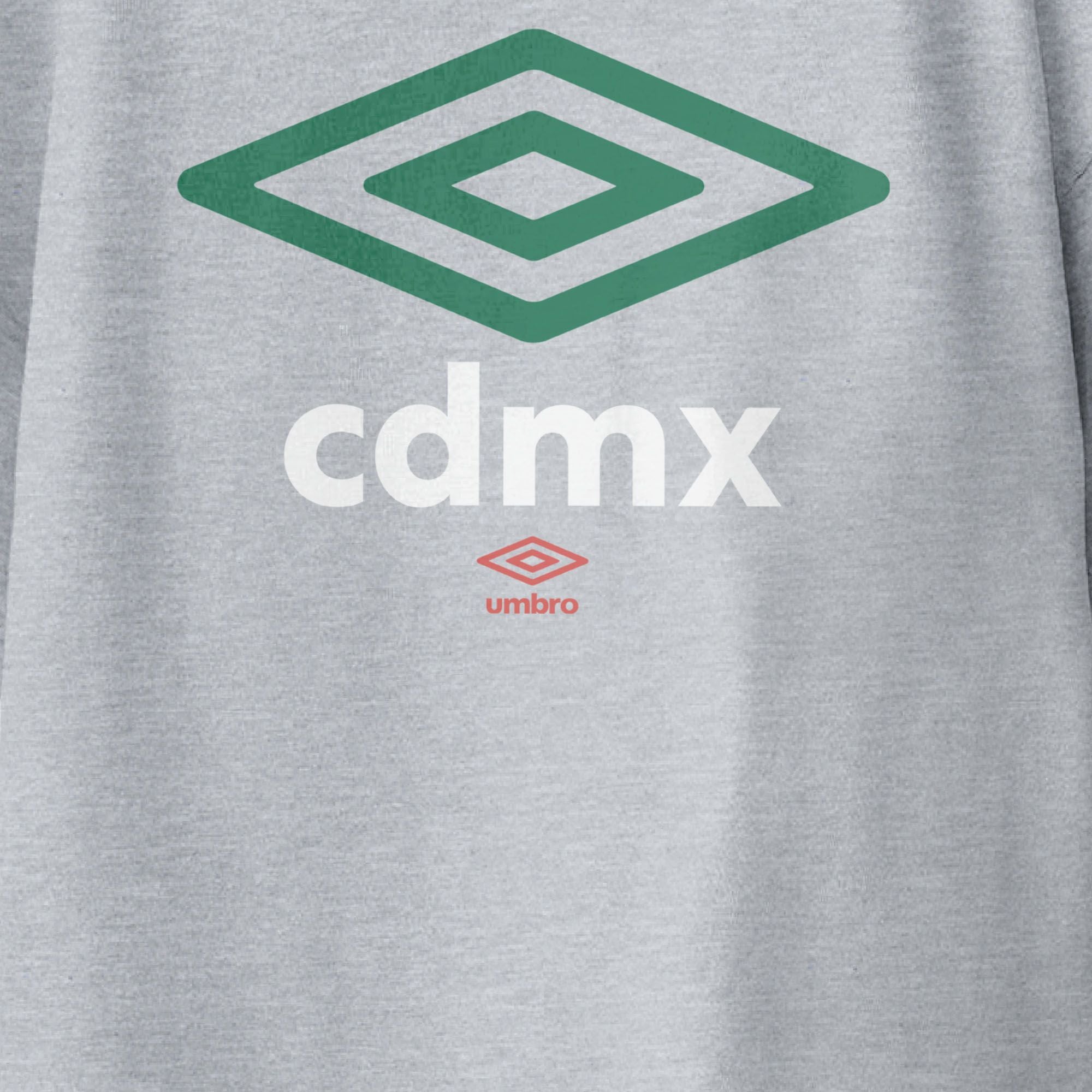 Kids’ Mexico diamond logo sport grey soccer Tshirt. Shop football team tees in soft cotton by Umbro.