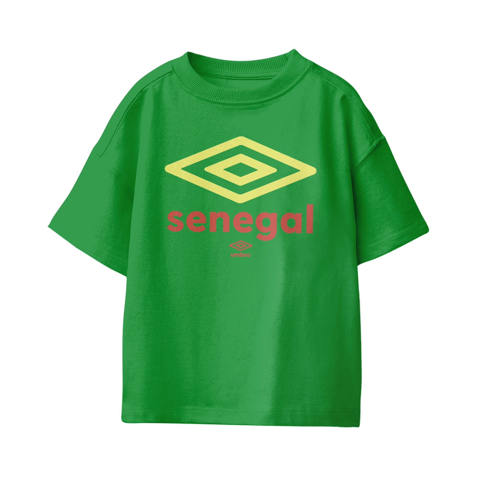 Umbro Kids Senegal Diamond Logo T-Shirt Turf Green