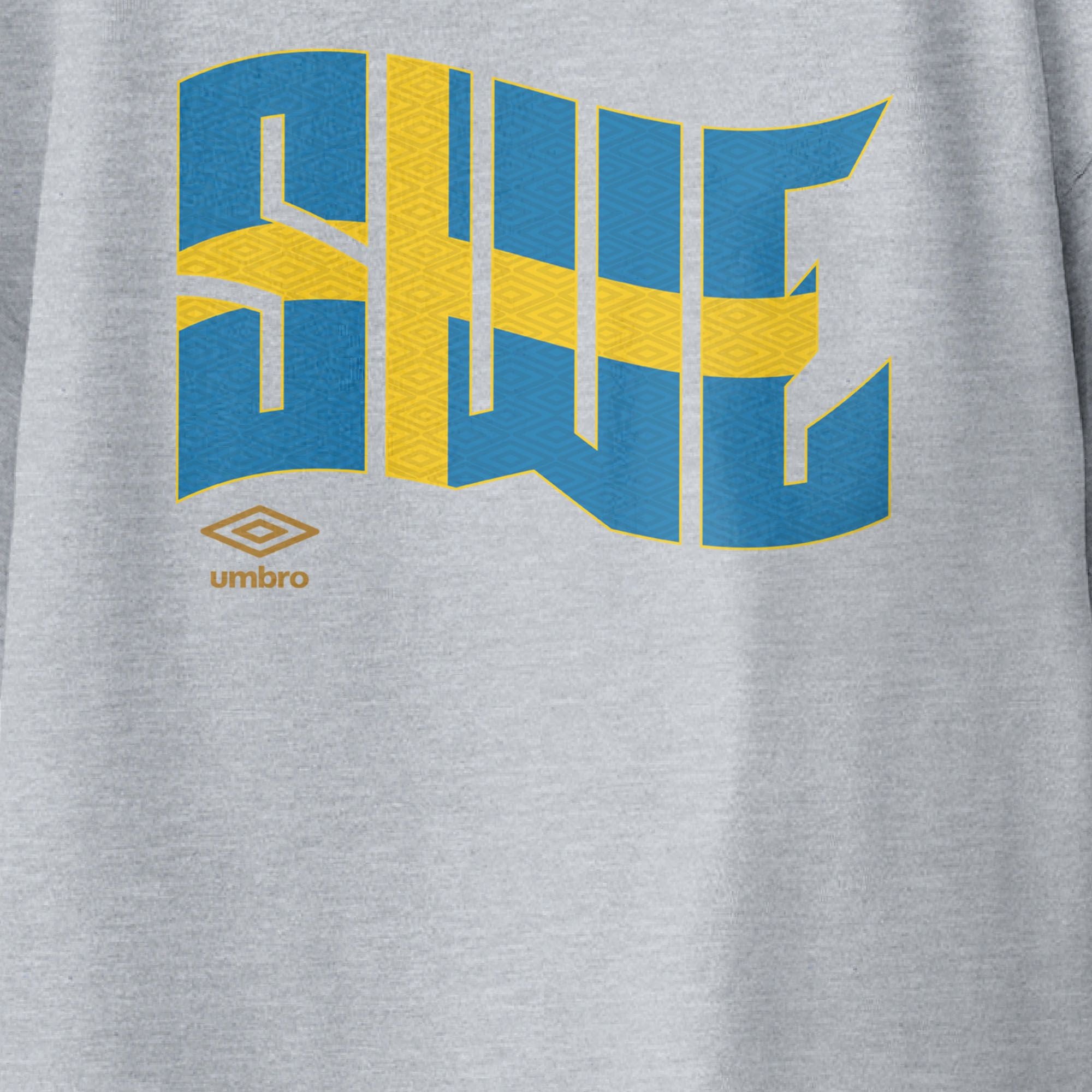 Umbro Kids Sweden Wavy Logo T-Shirt