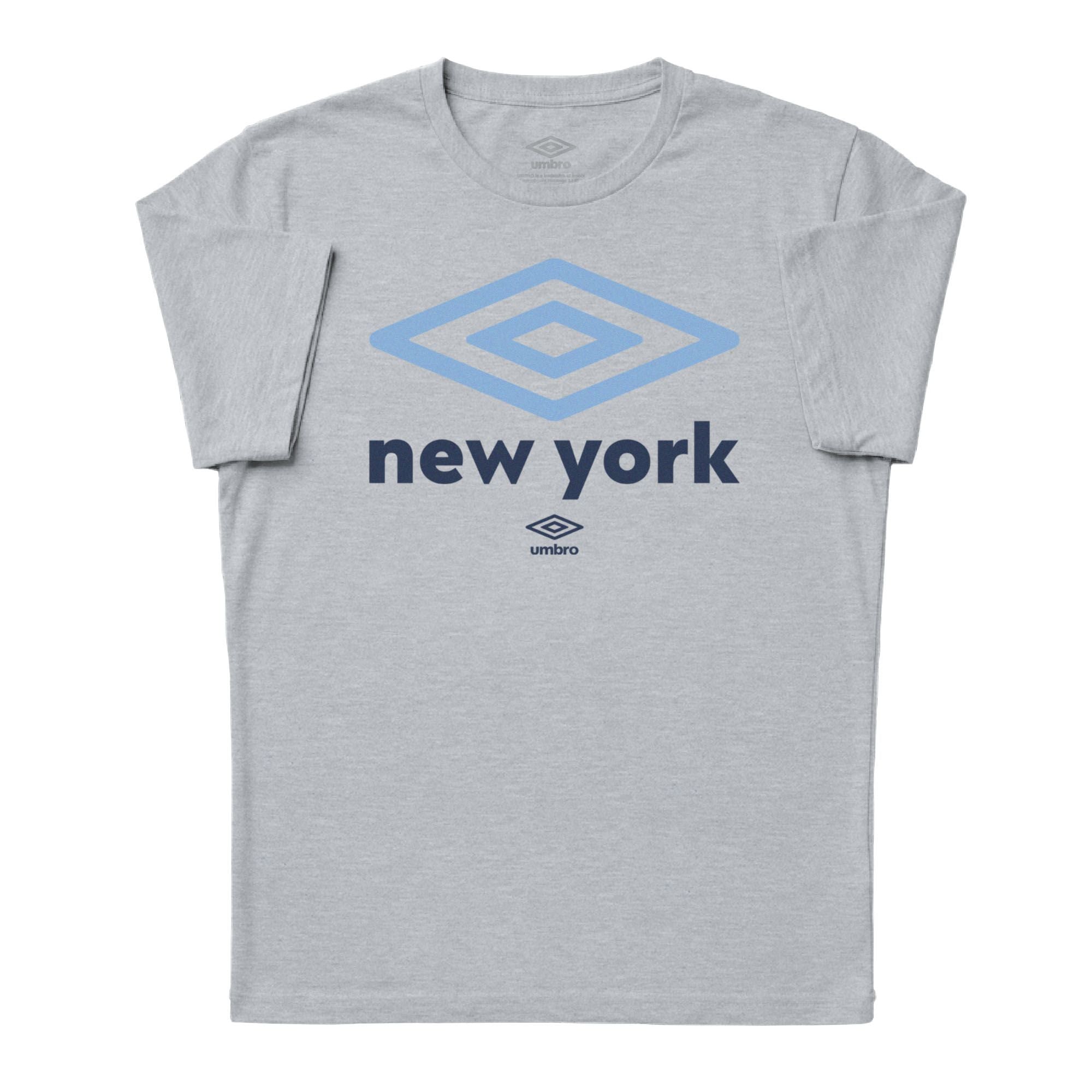Umbro New York City Diamond Logo T-Shirt Sport Grey
