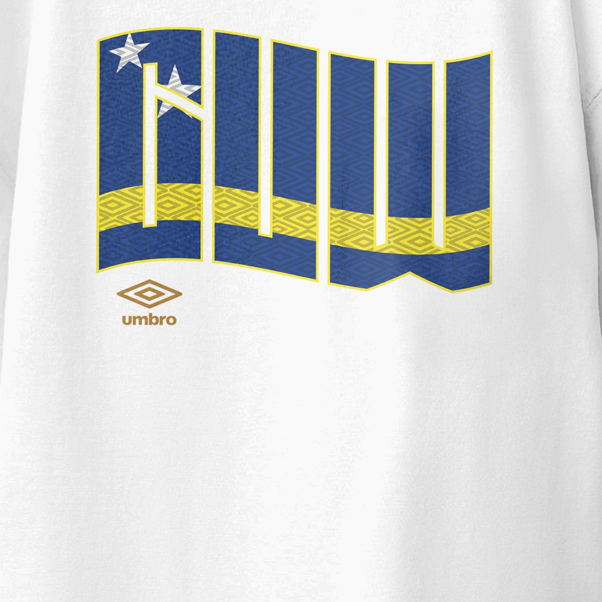 Umbro Kids Curacao Wavy Logo T-Shirt