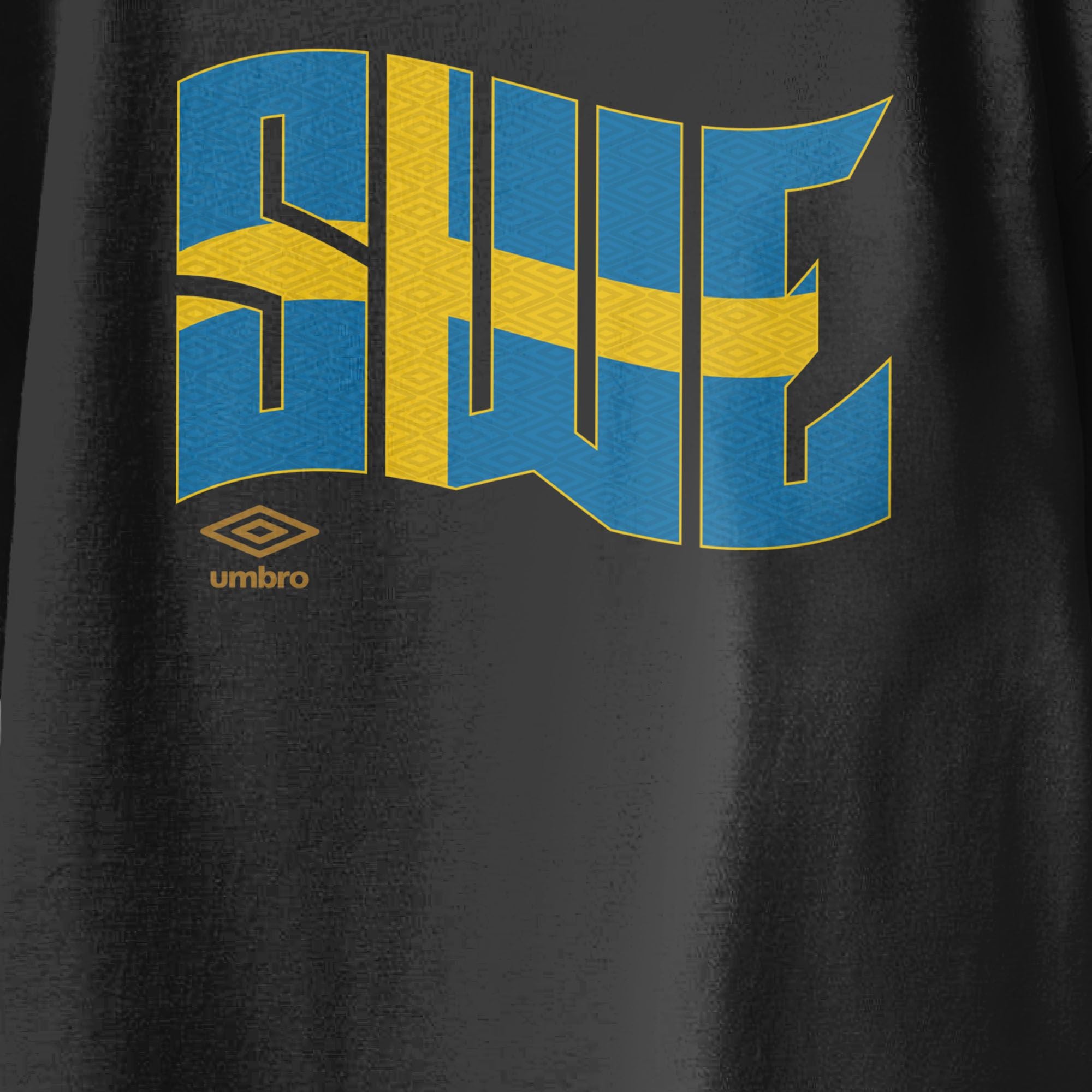 Umbro Kids Sweden Wavy Logo T-Shirt