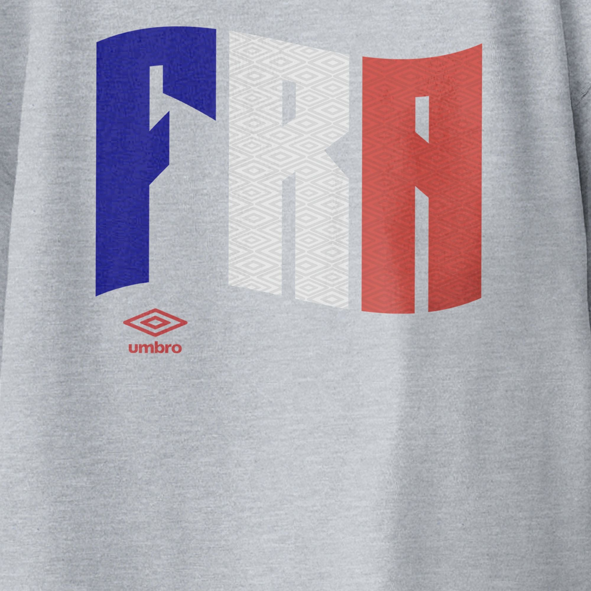 Umbro Kids France Wavy Logo T-Shirt