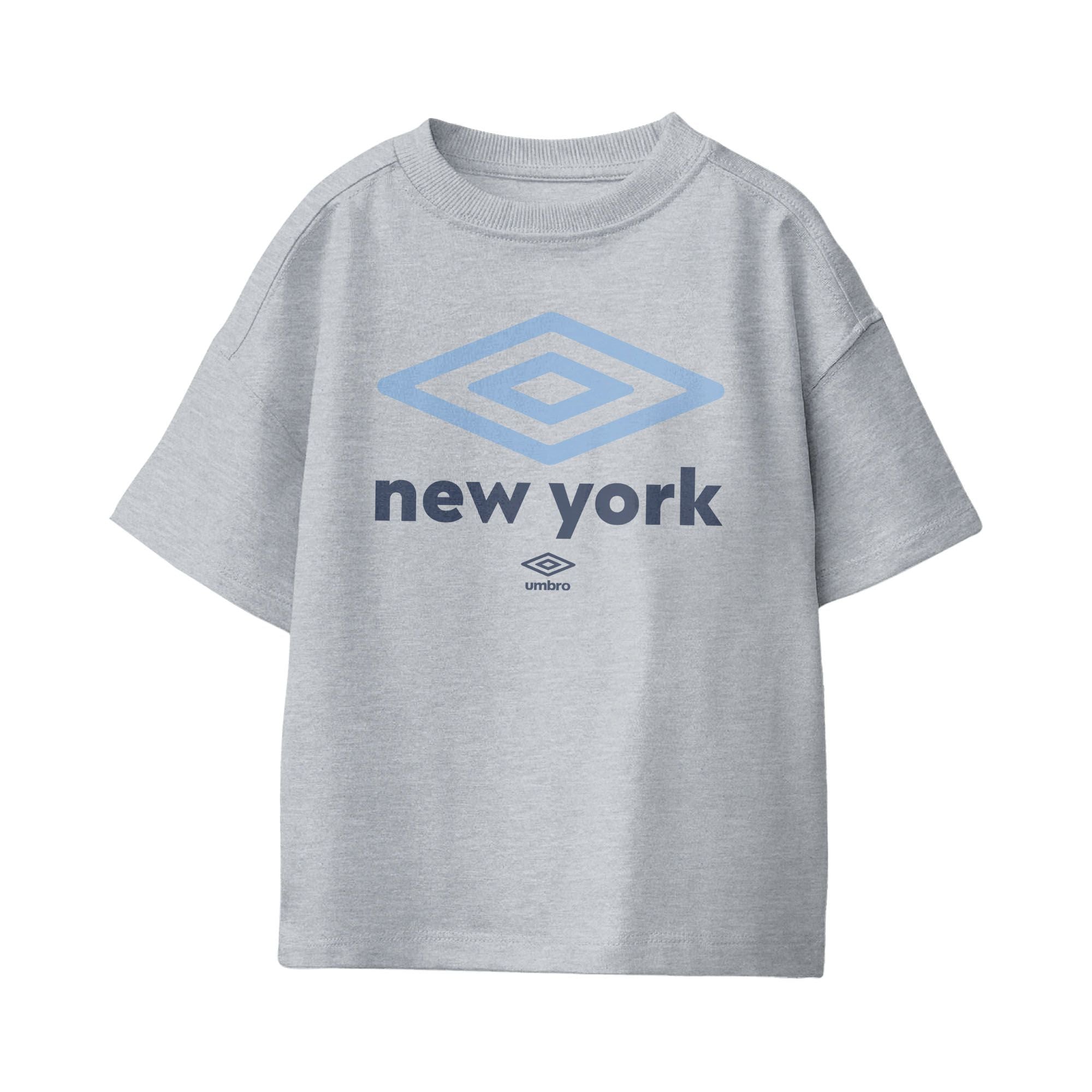 Umbro Kids New York City Diamond Logo T-Shirt Sport Grey