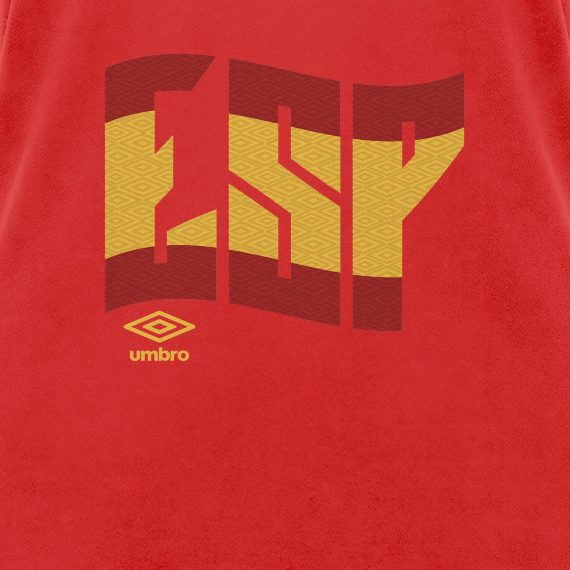 Umbro Spain Wavy Logo Tank Red 