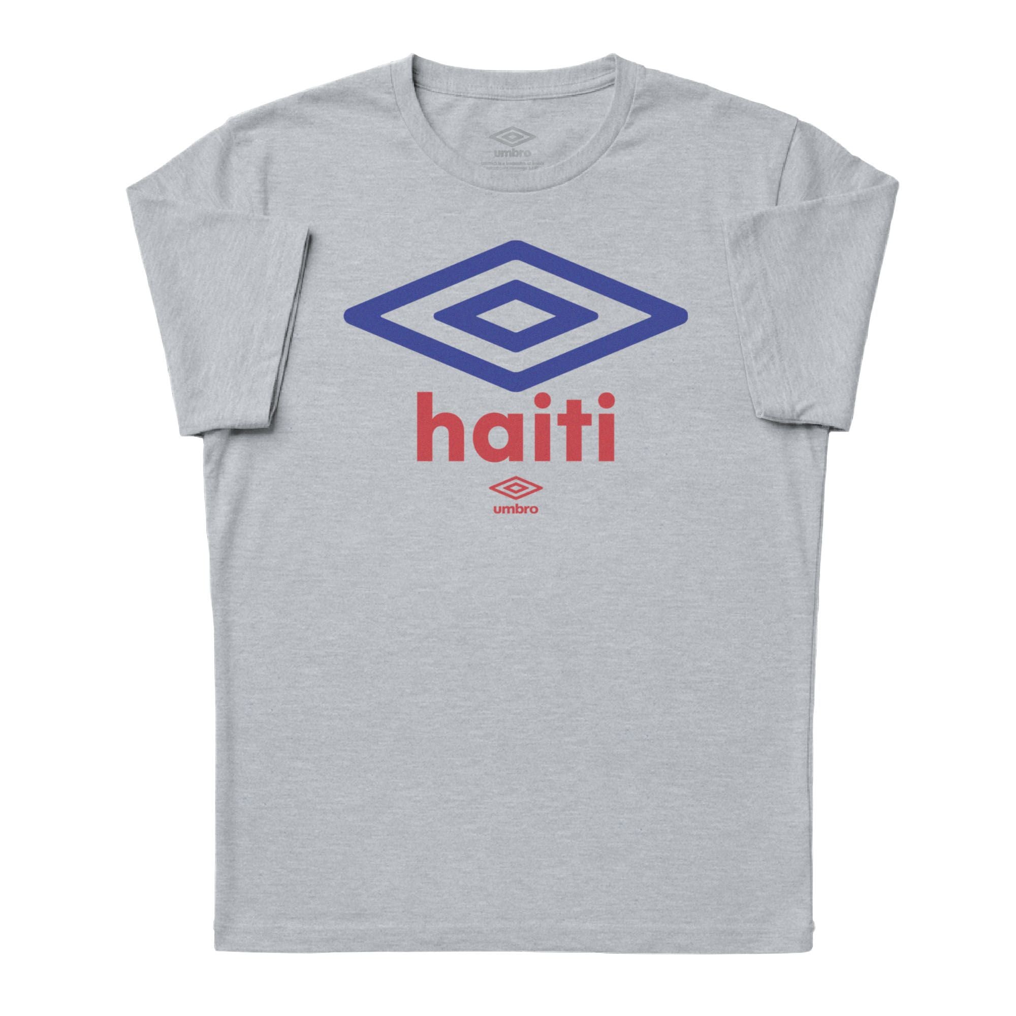 Umbro Haiti Diamond Logo T-Shirt Sport Grey