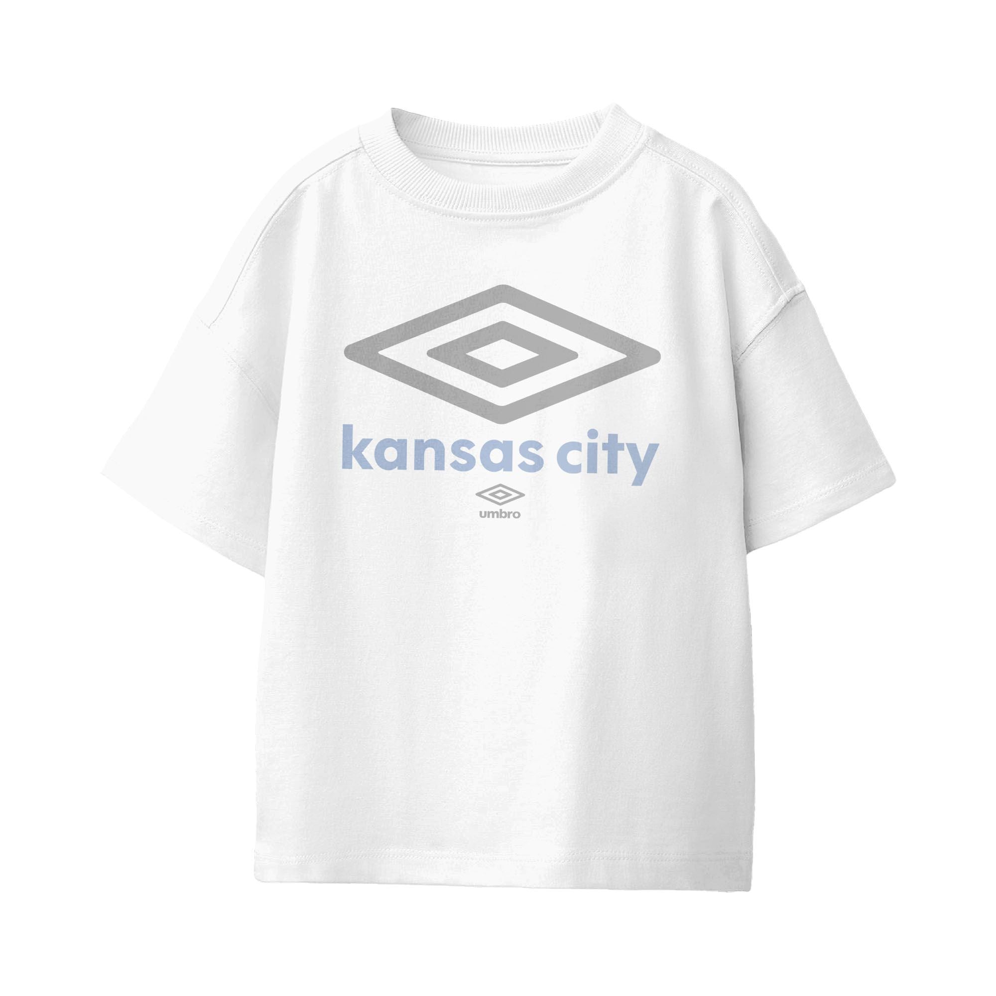 Umbro Kids Kansas City Diamond Logo T-Shirt White