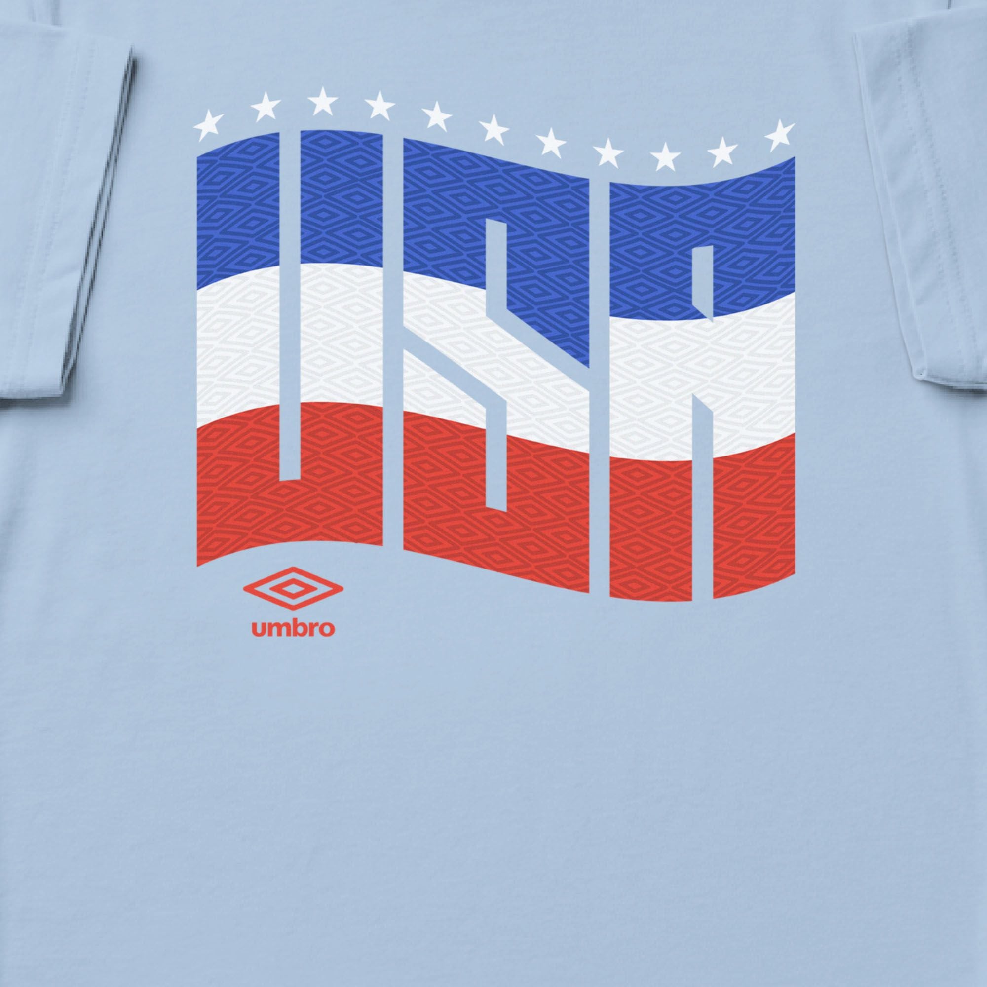 Umbro Adult USA Wavy Logo T-Shirt