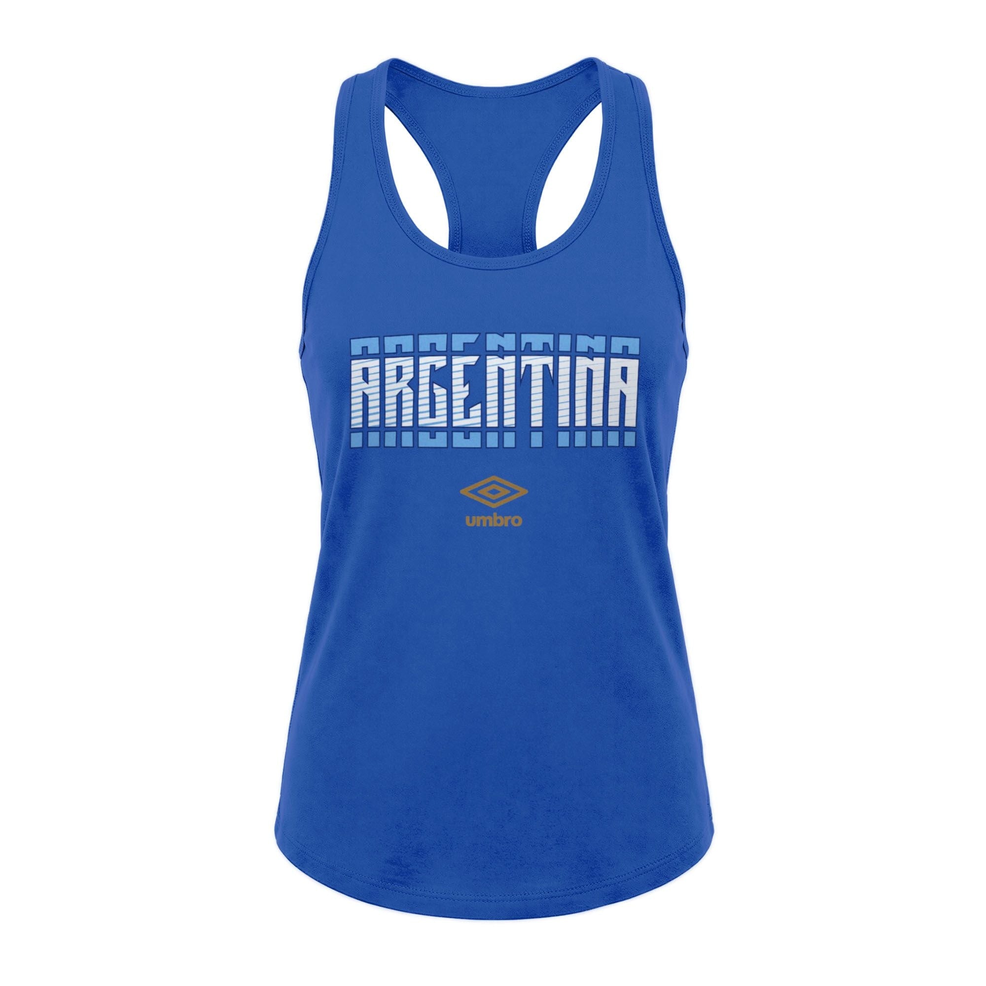 Umbro Argentina Stacked Soccer Tank Royal