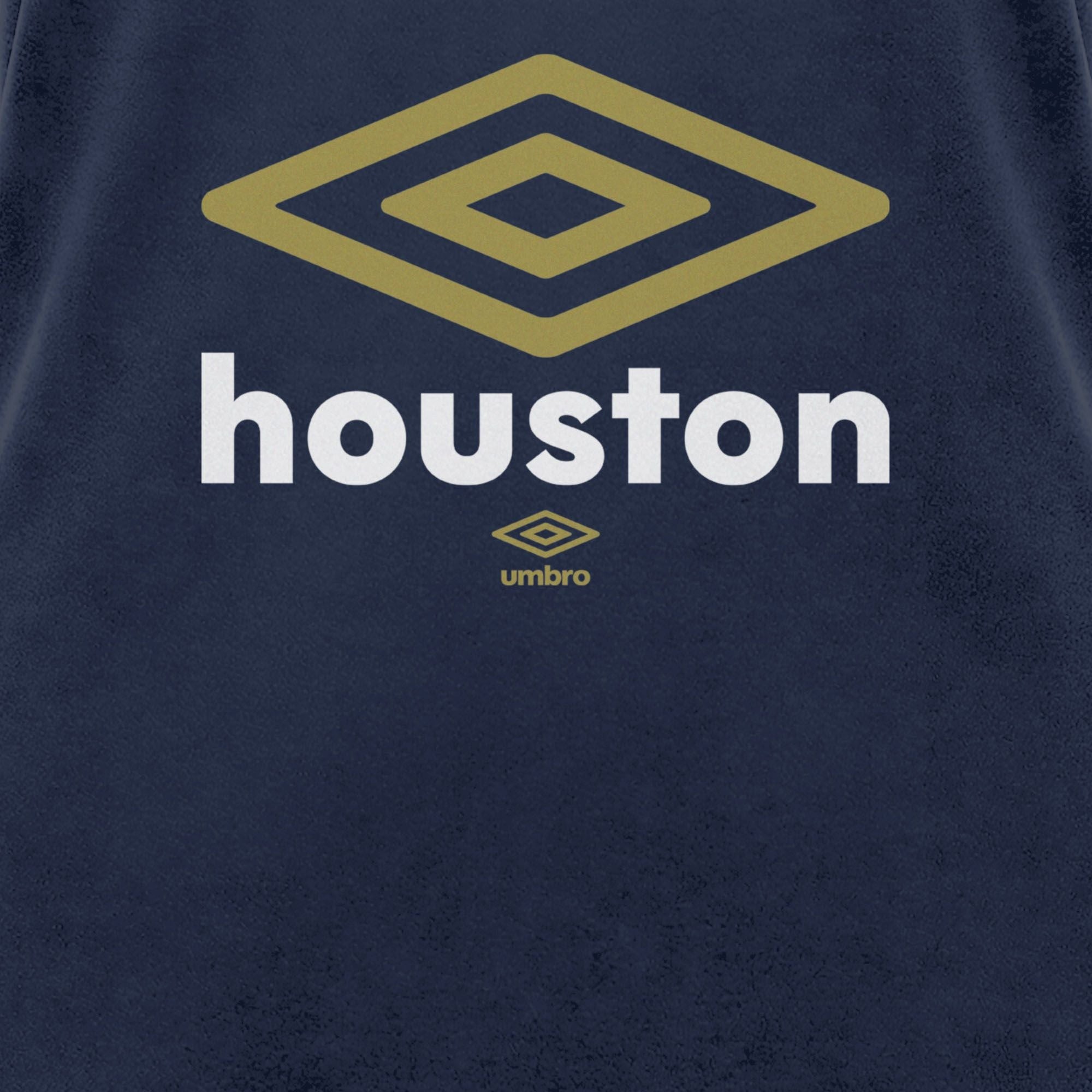 Umbro Houston City Diamond Logo Tank Midnight Navy