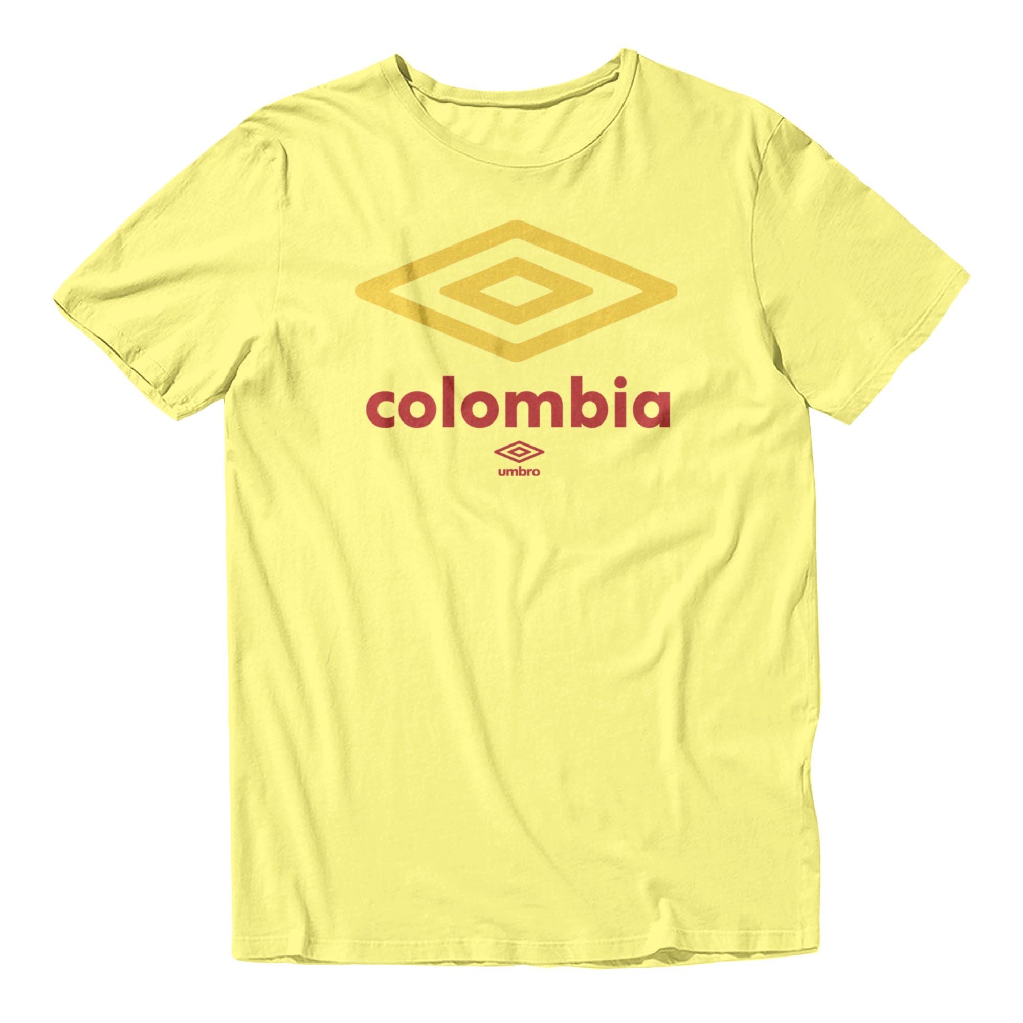 Umbro Colombia Diamond Logo T-Shirt Corn Silk
