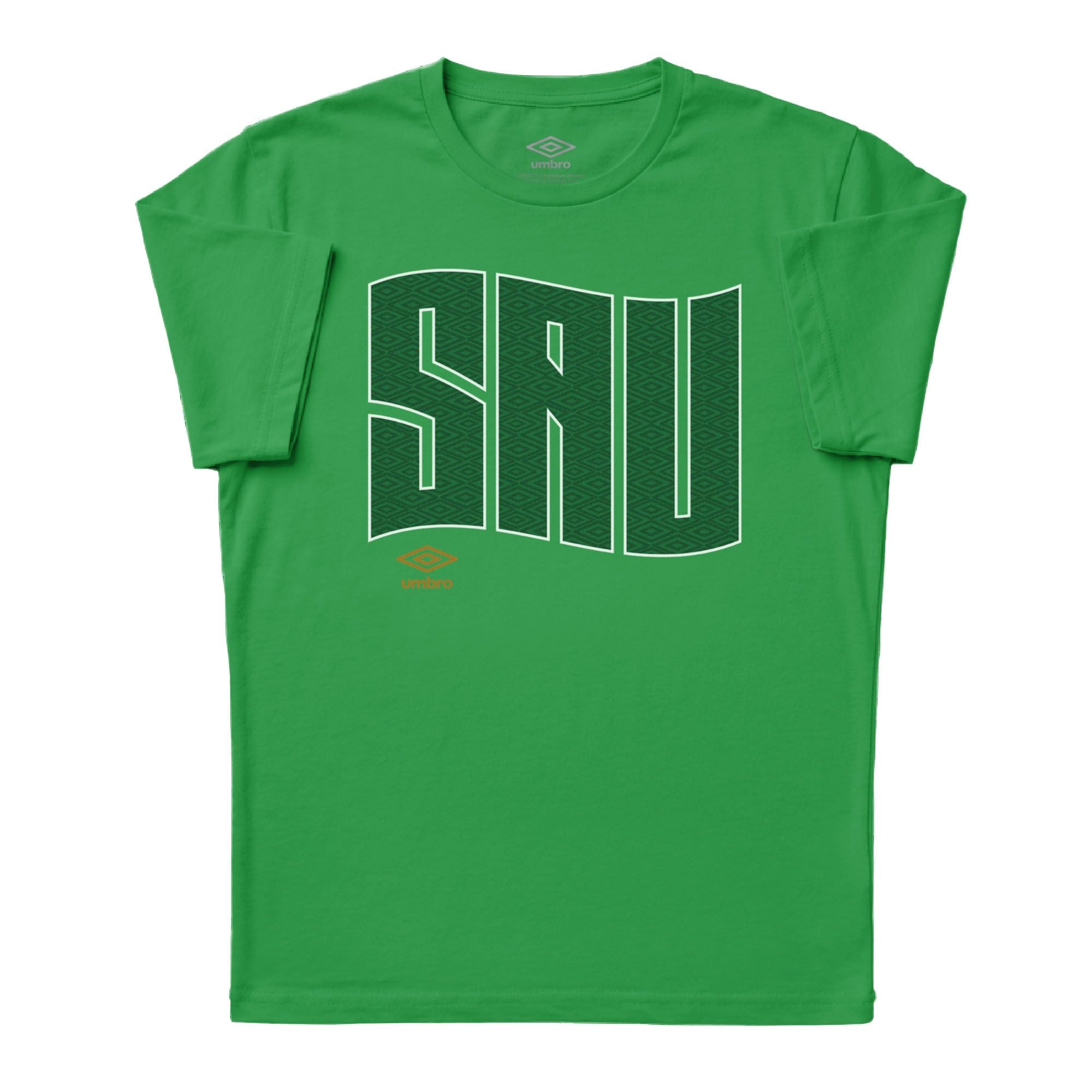 Umbro Saudi Arabia Wavy Logo T-Shirt Turf Green