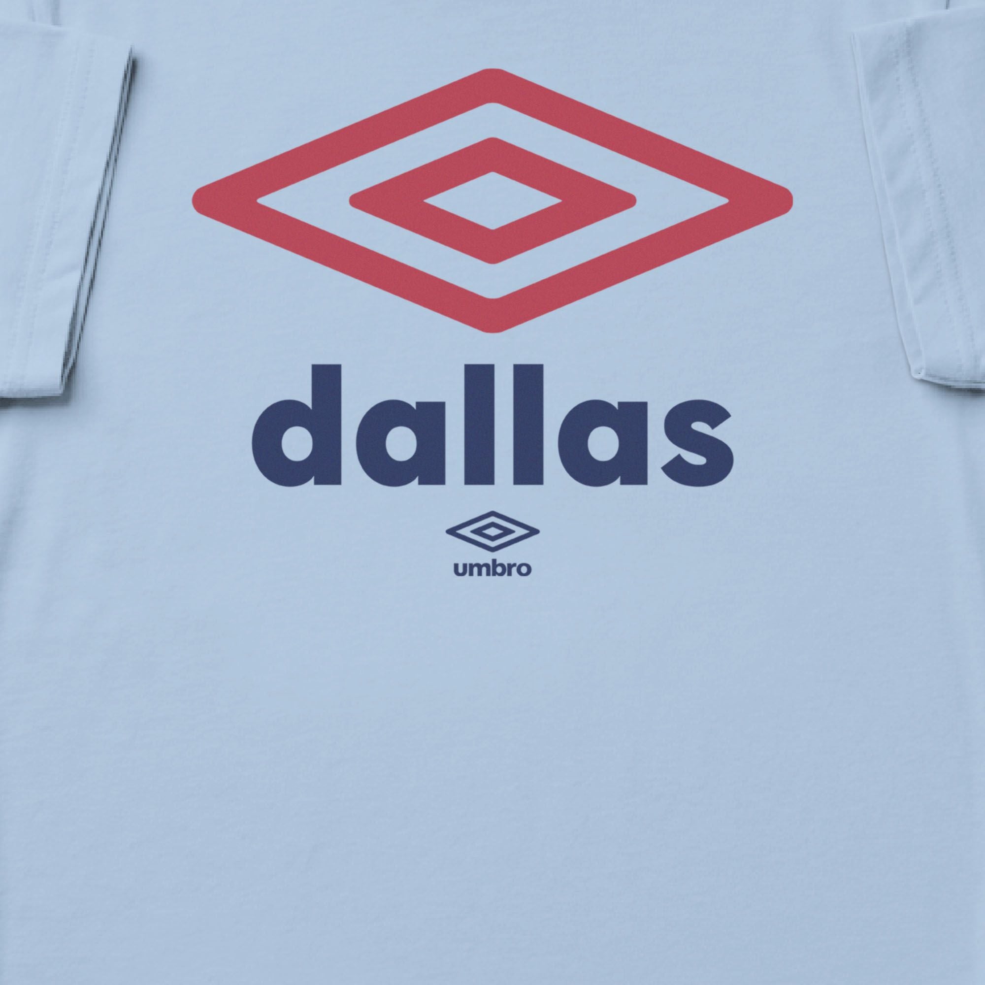 Umbro Adult Dallas City Diamond Logo T-Shirt
