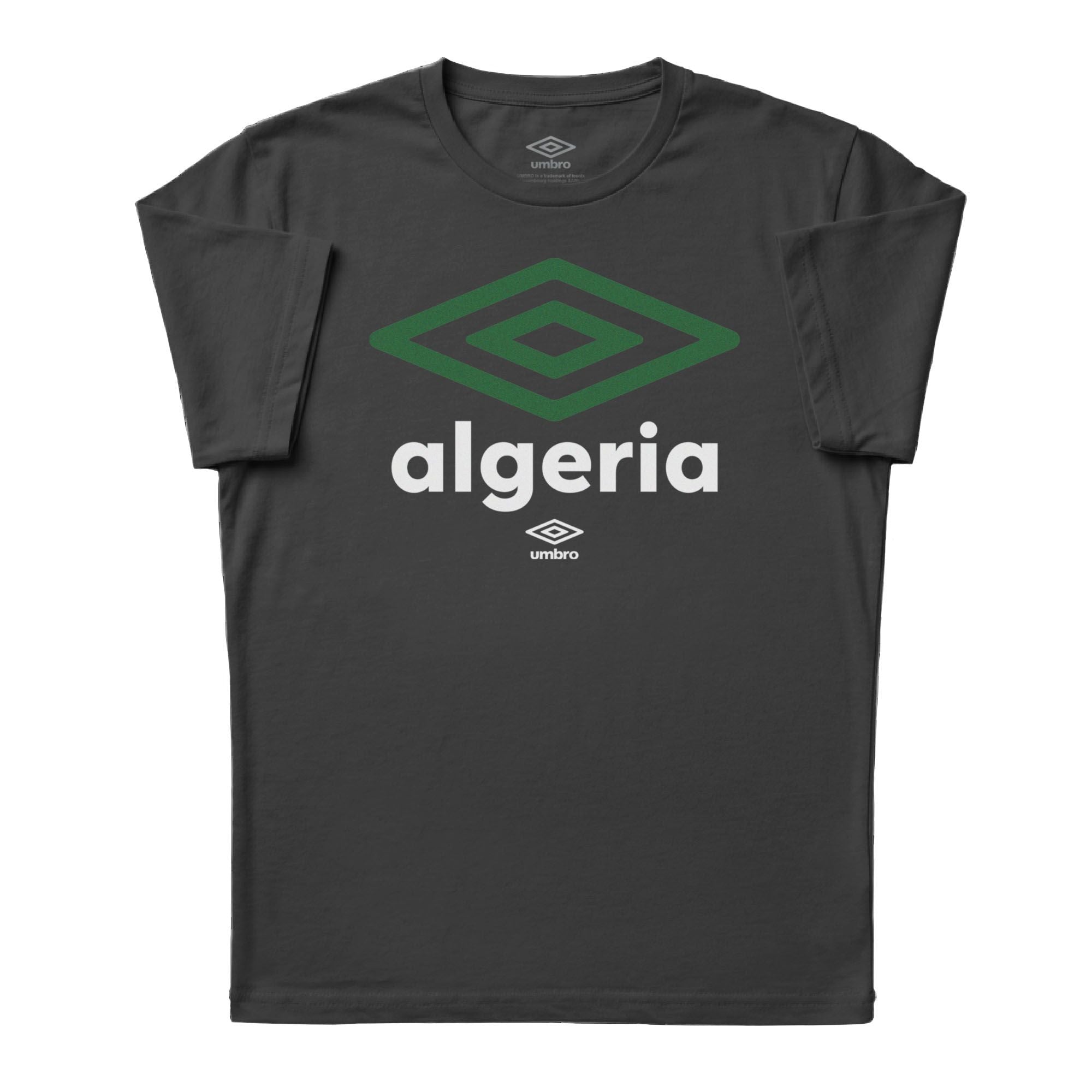 Umbro Algeria Diamond Logo T-Shirt Black