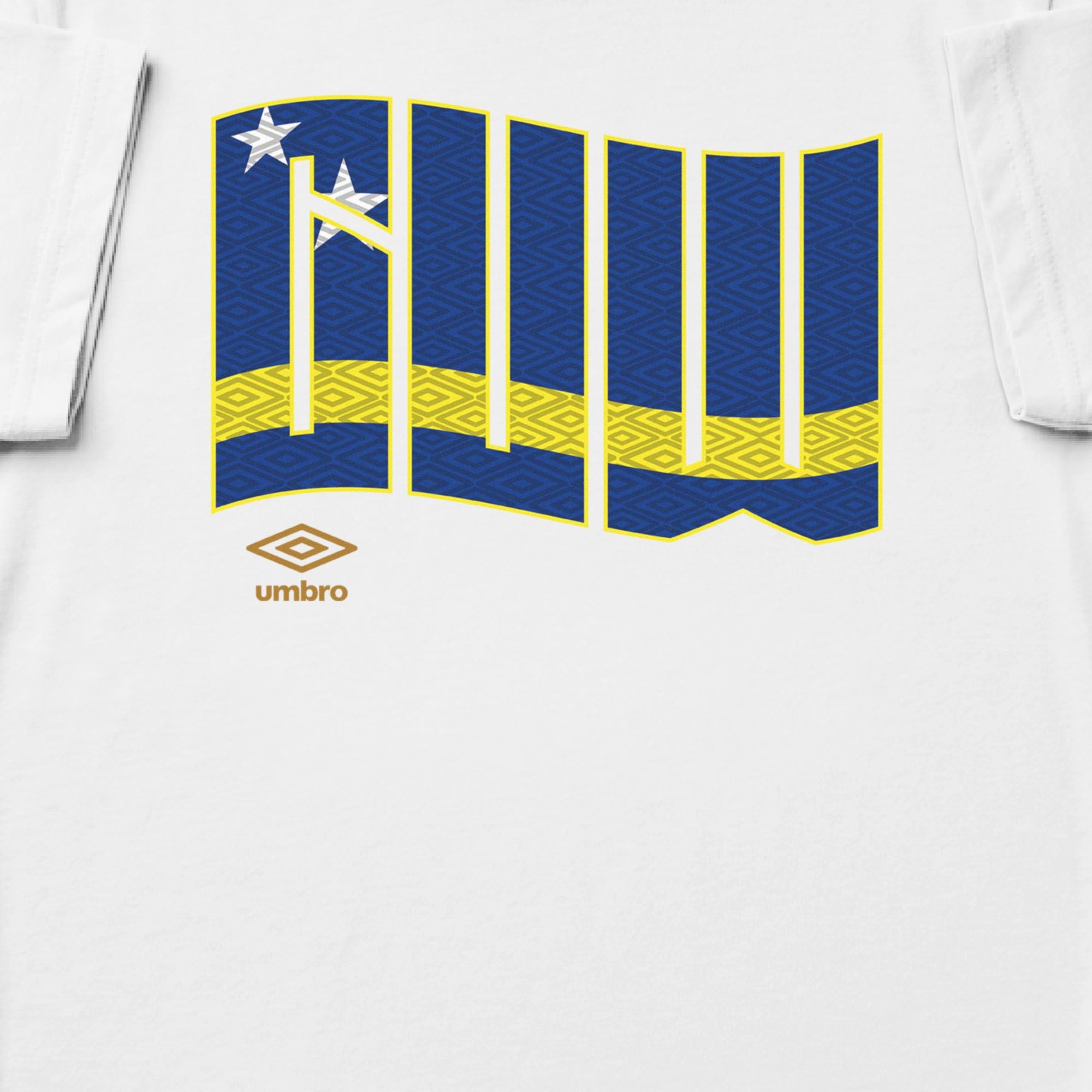 Umbro Adult Curacao Wavy Logo T-Shirt