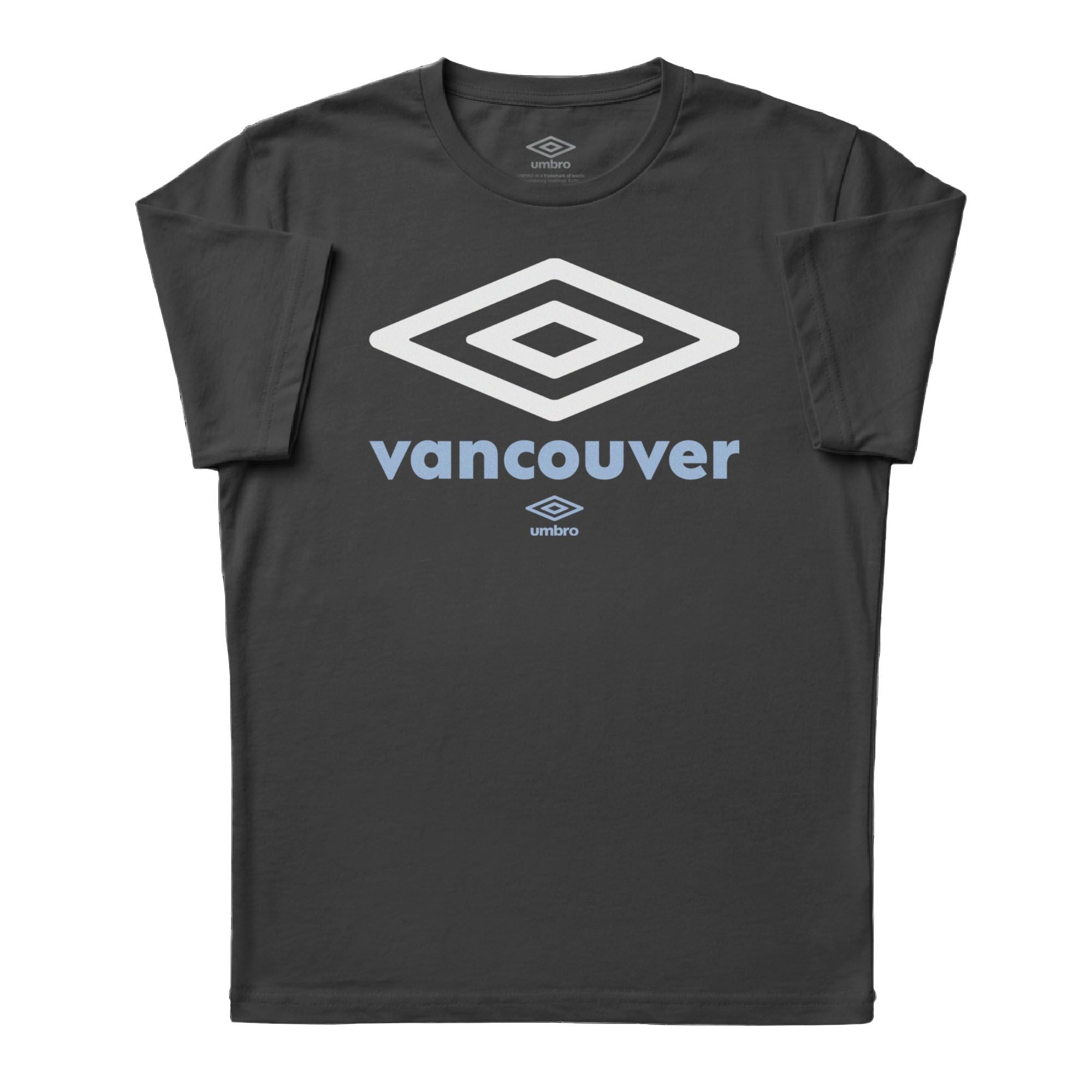 Umbro Vancouver City Diamond Logo T-Shirt Black