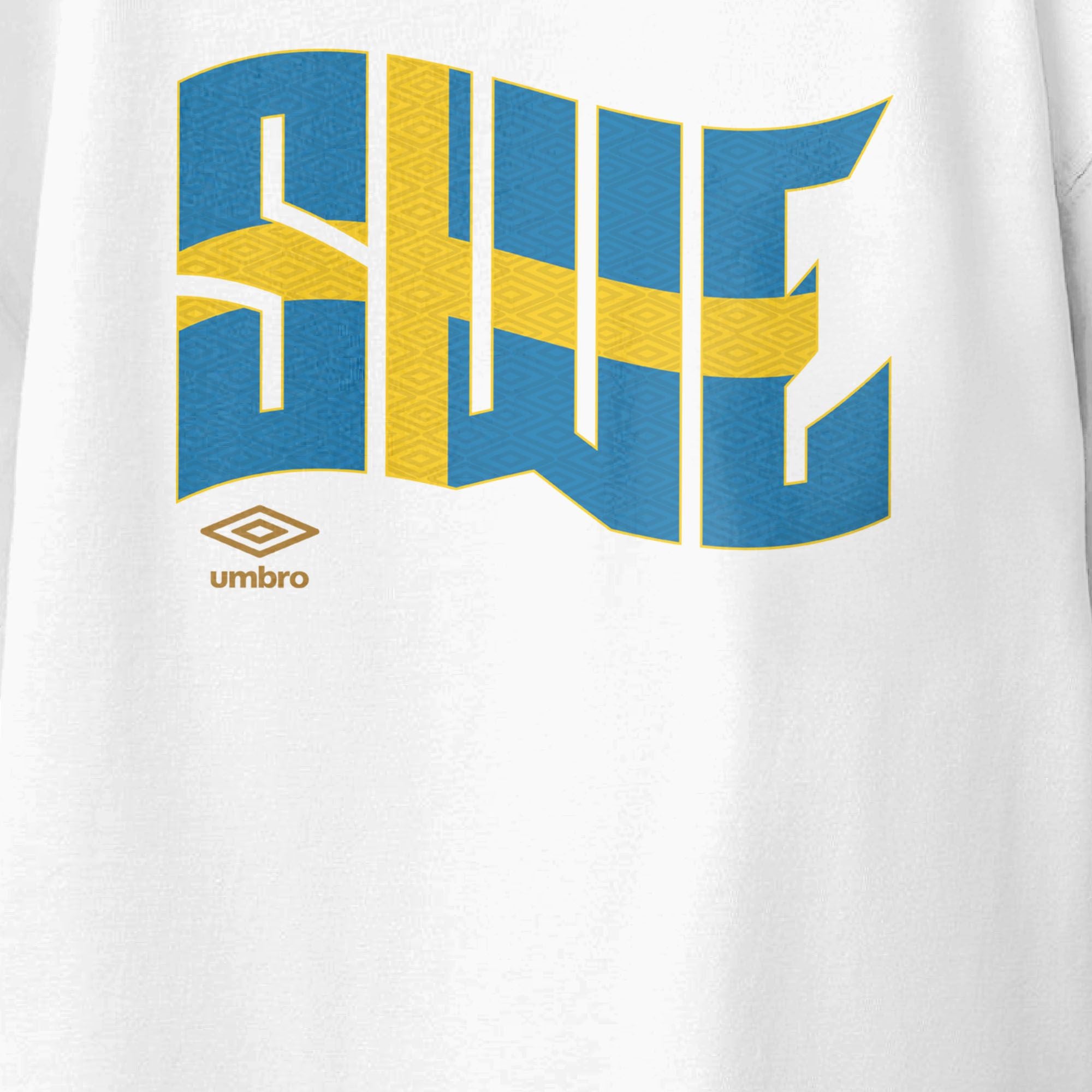 Umbro Kids Sweden Wavy Logo T-Shirt