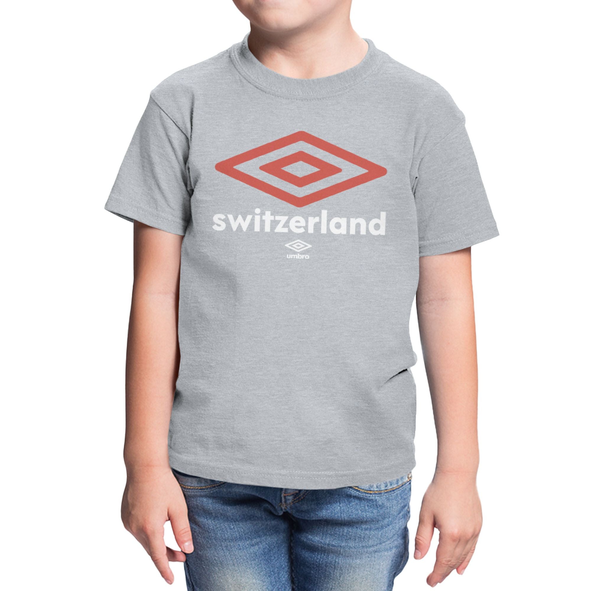 Umbro Kids Switzerland Diamond Logo T-Shirt