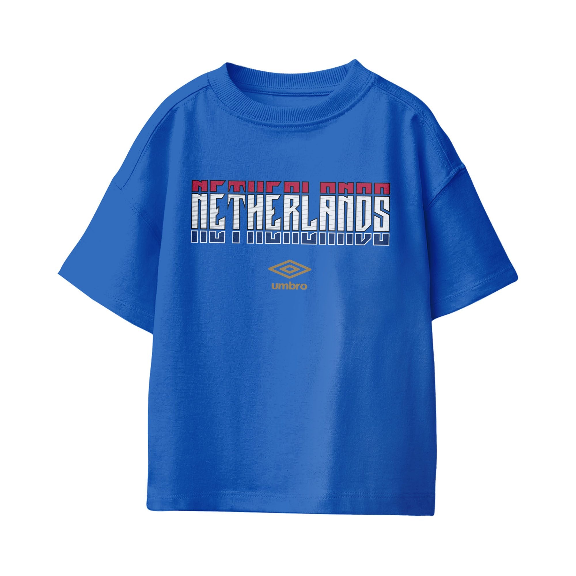 Umbro Netherlands Stacked Soccer T-Shirt Royal
