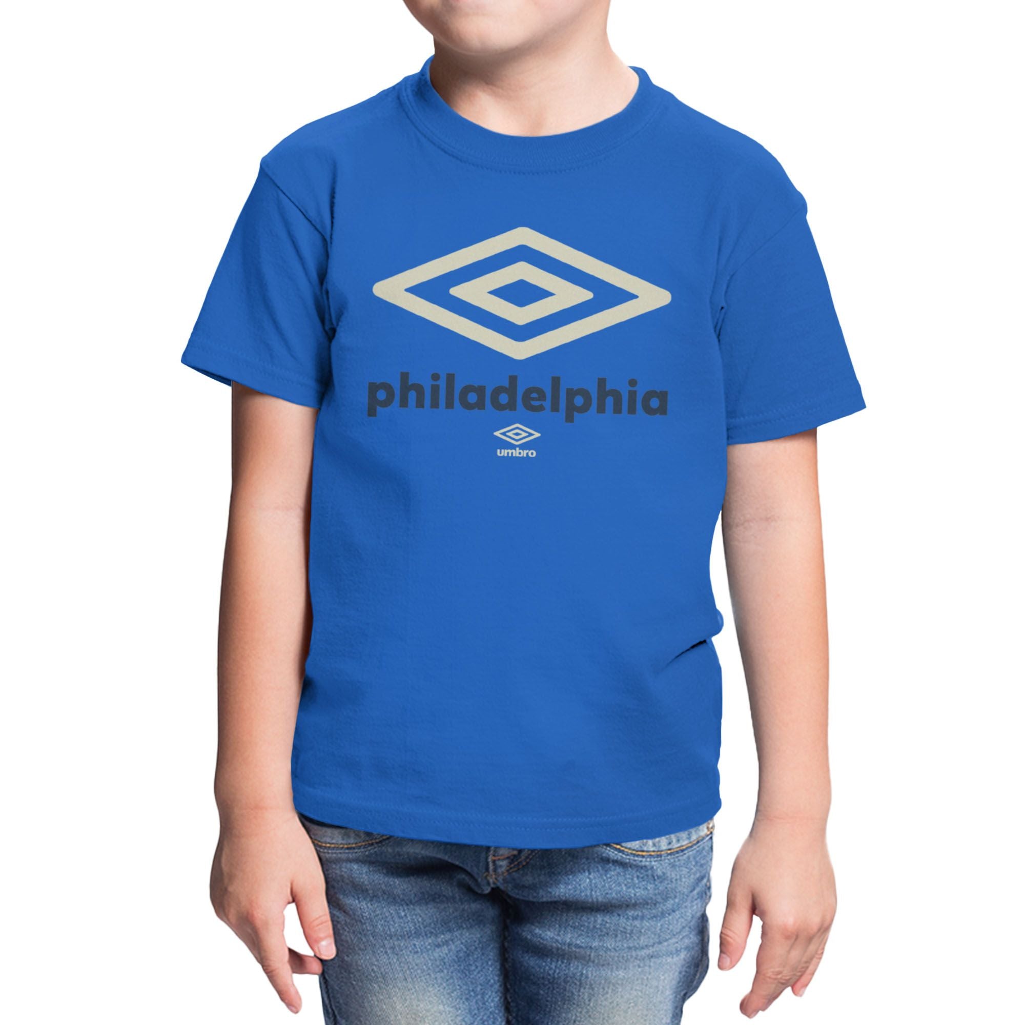 Umbro Kids Philadelphia City Diamond Logo T-Shirt