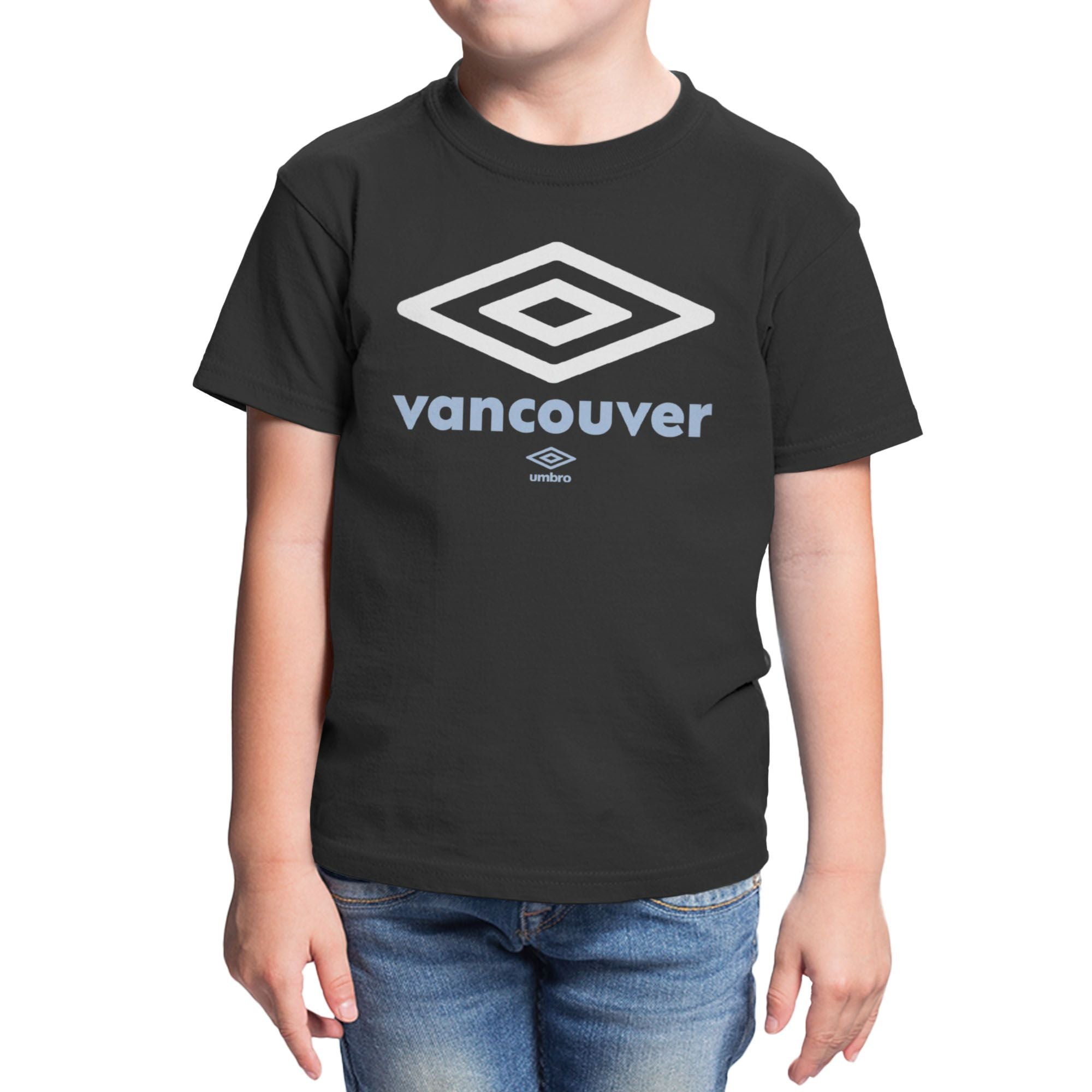 Umbro Kids Vancouver City Diamond Logo T-Shirt