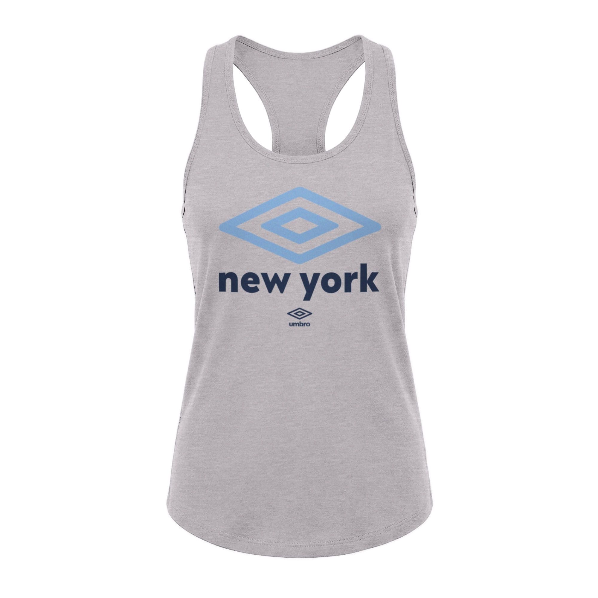 Umbro New York City Diamond Logo Tank Heather Grey