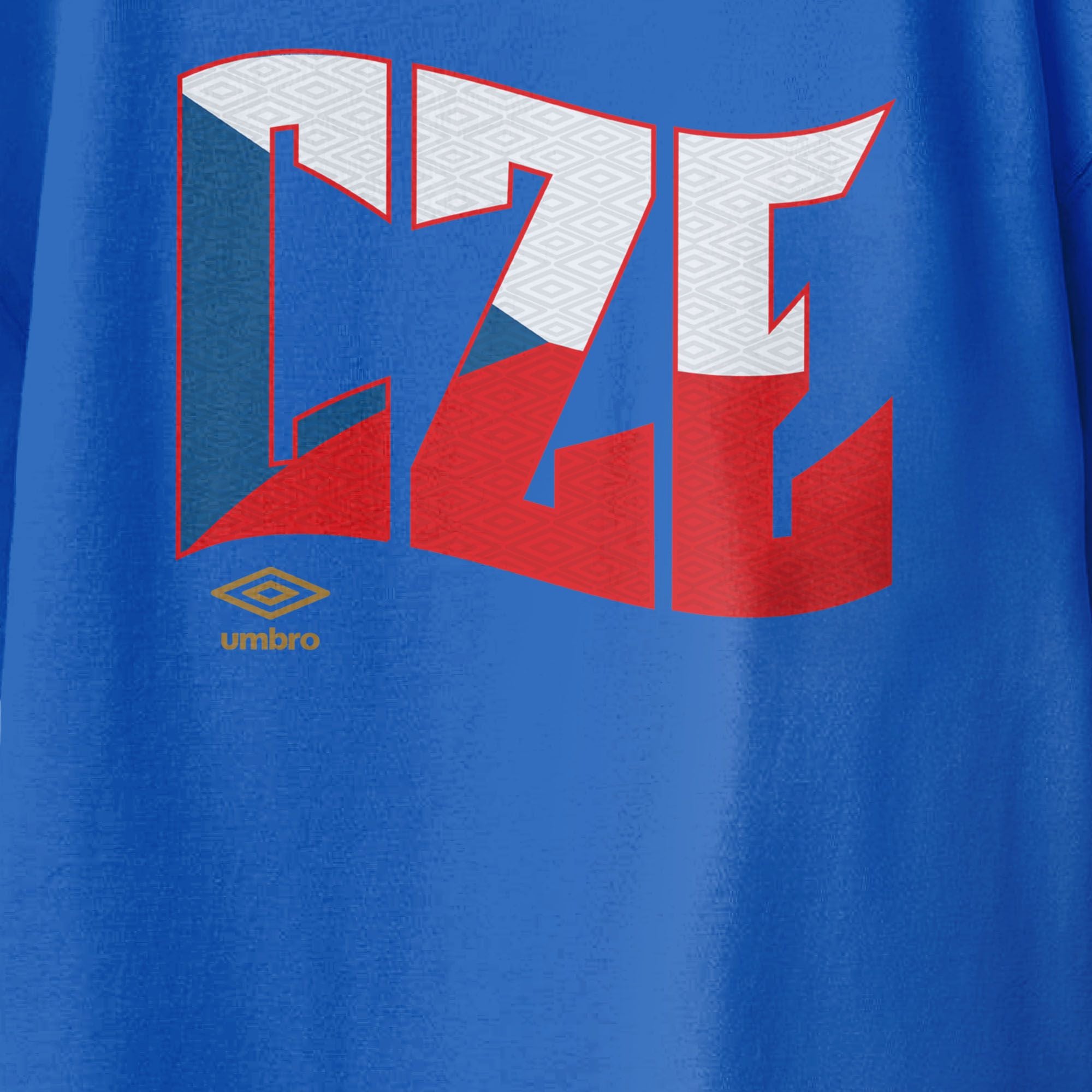 Umbro Kids Czech Republic Wavy Logo T-Shirt