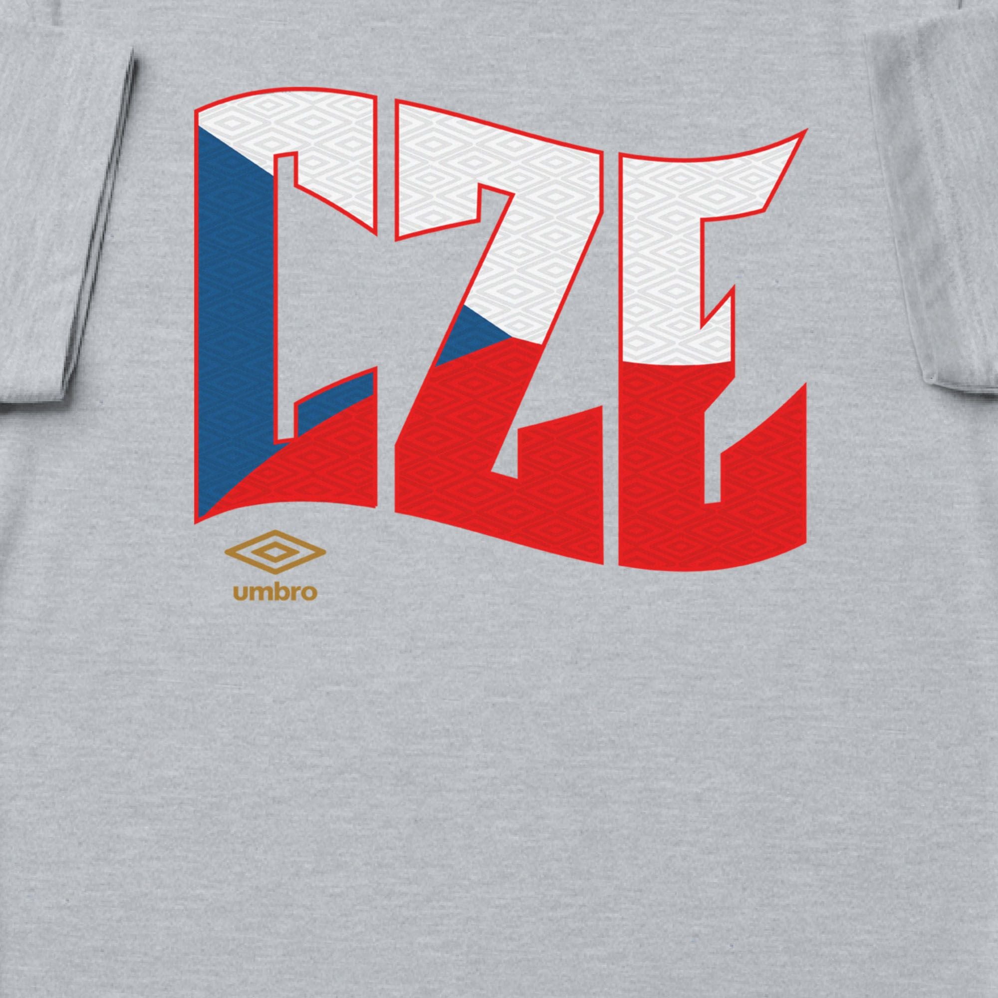 Umbro Adult Czech Republic Wavy Logo T-Shirt