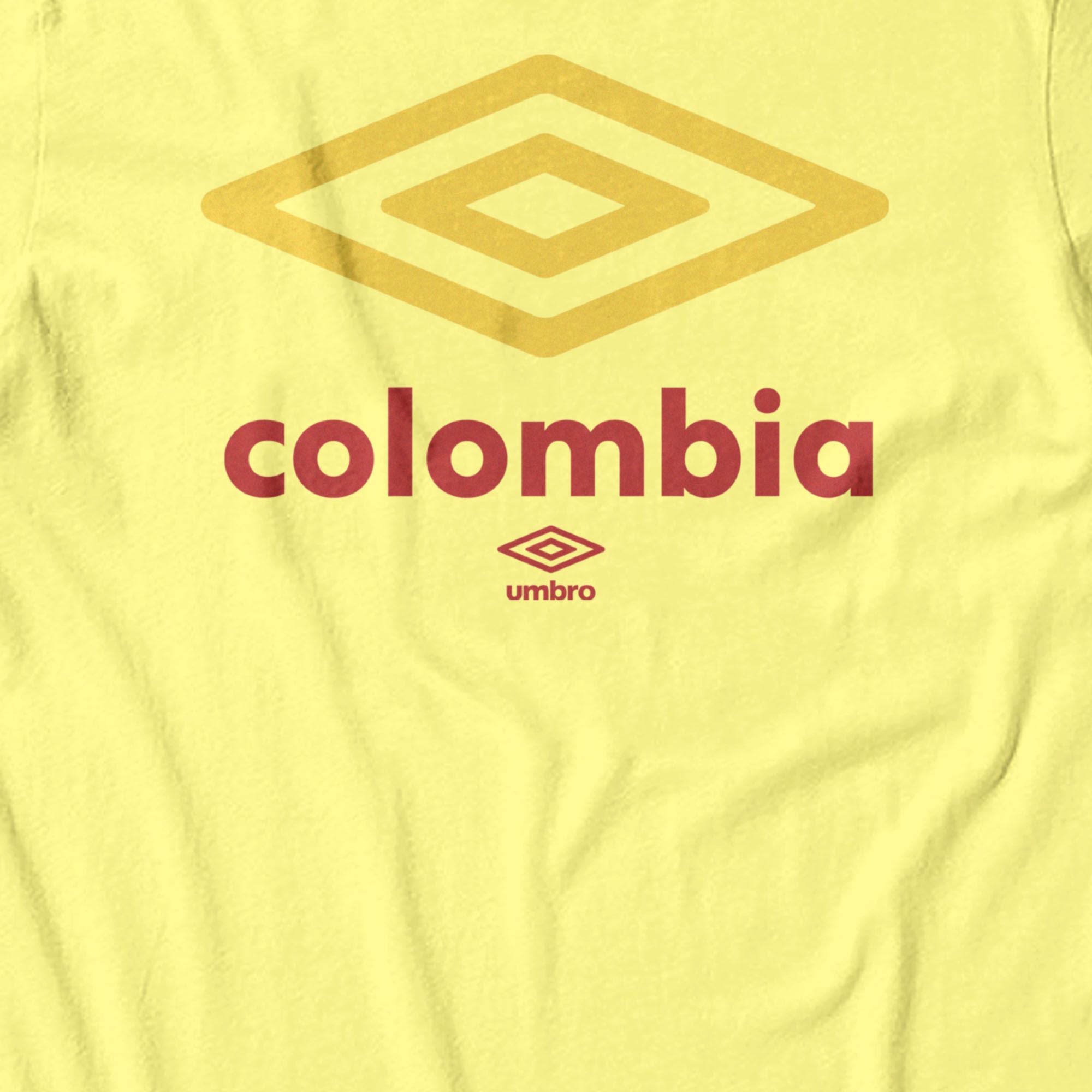 Umbro Colombia Diamond Logo T-Shirt Corn Silk
