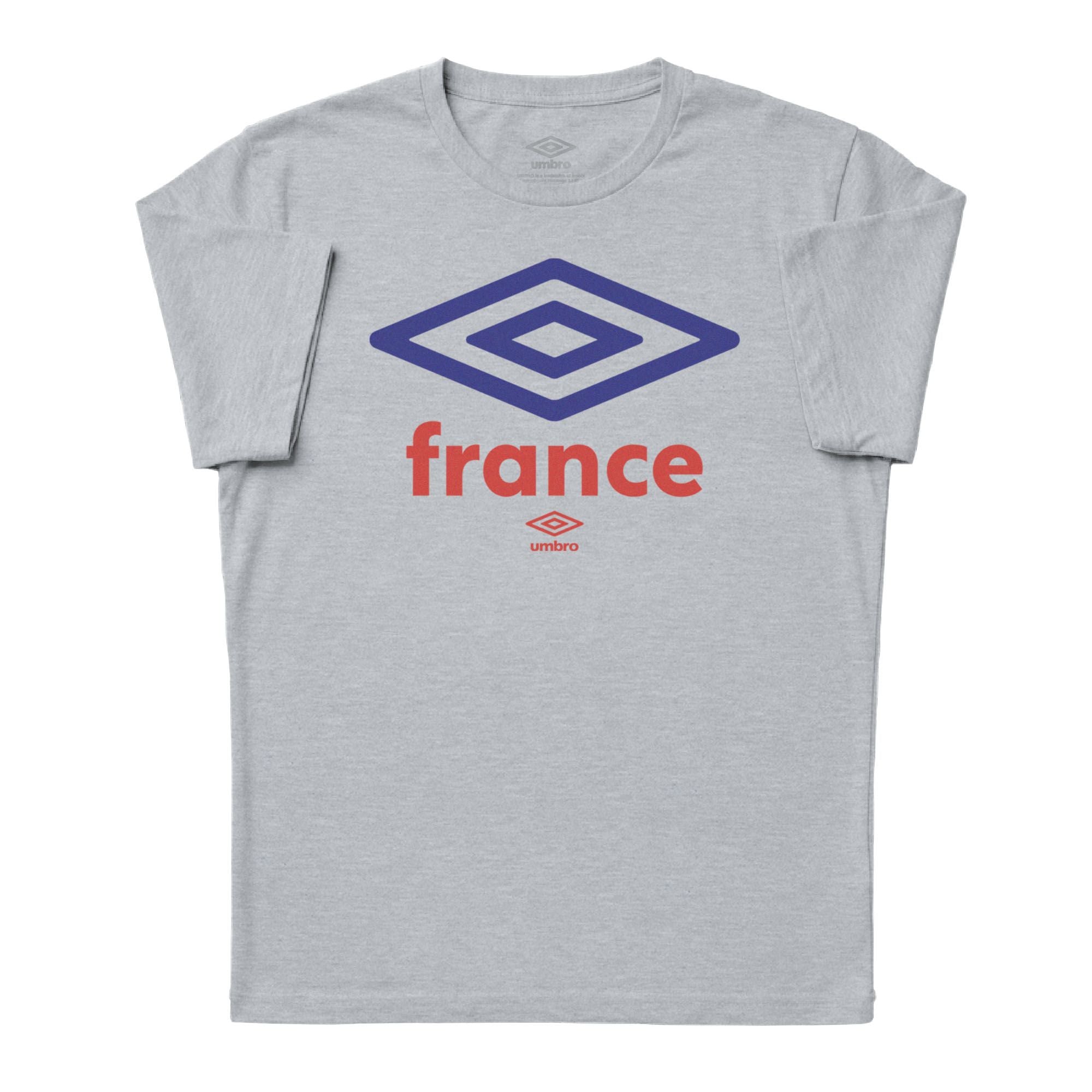 Umbro France Diamond Logo T-Shirt Sport Grey