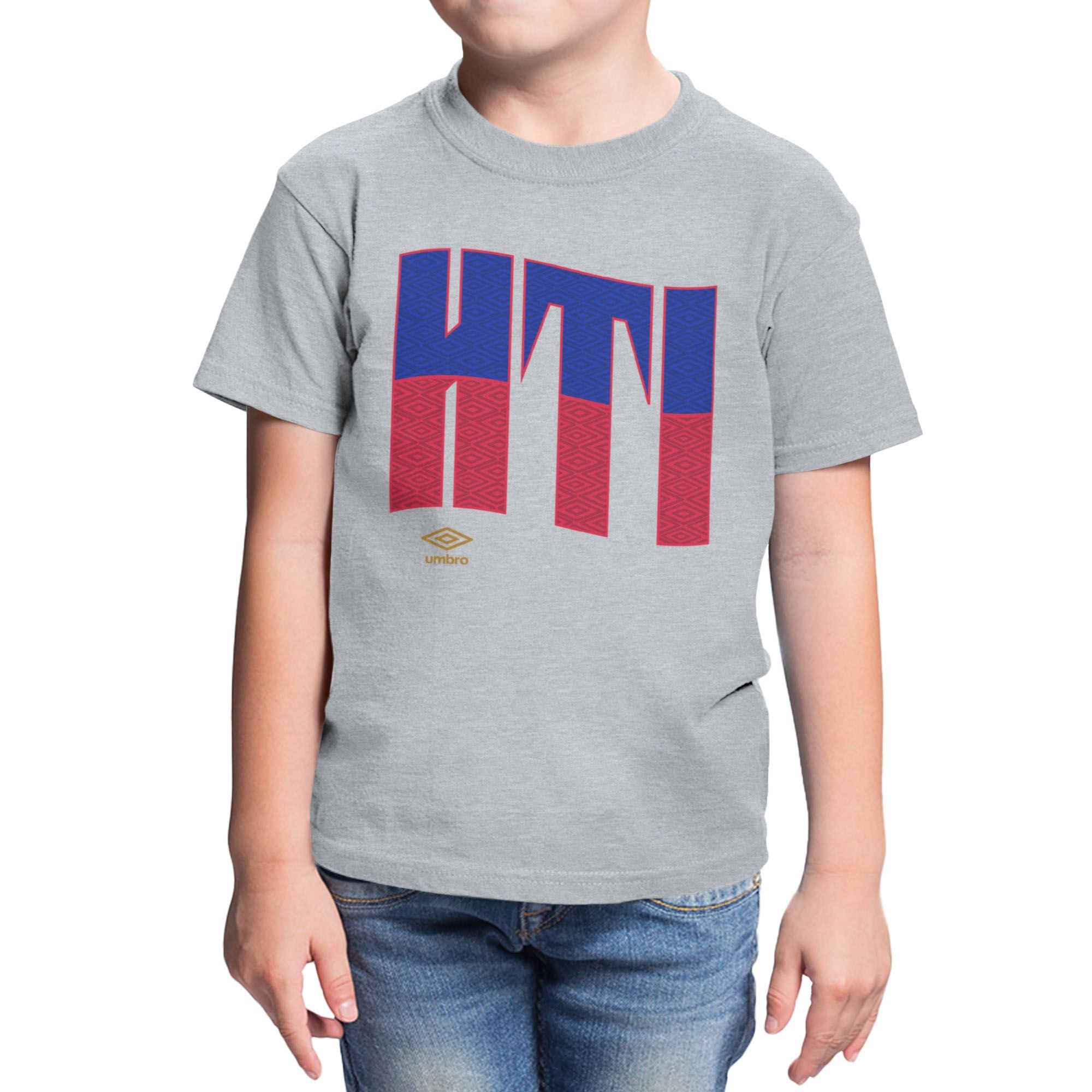 Umbro Kids Haiti Wavy Logo T-Shirt