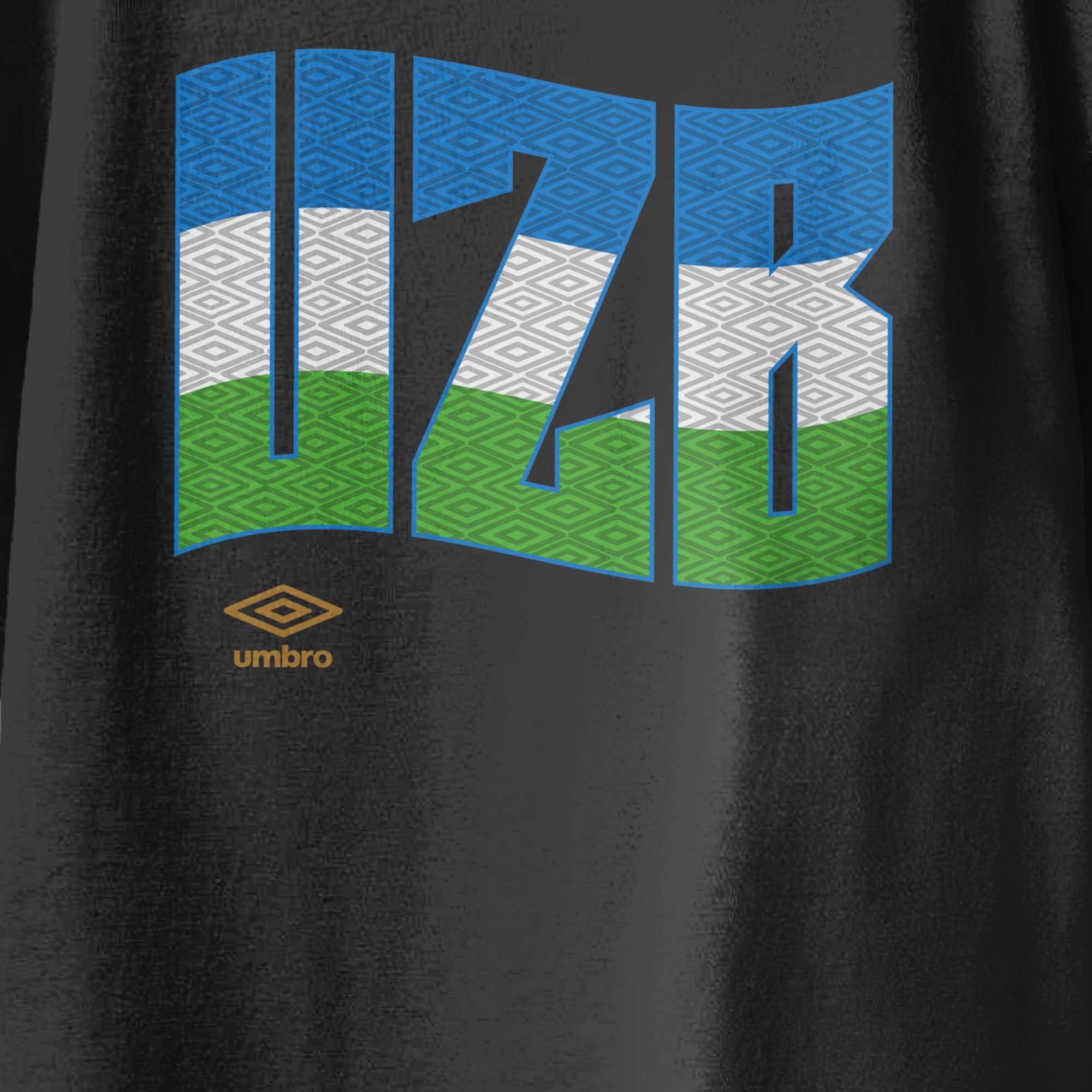 Umbro Kids Uzbekistan Wavy Logo T-Shirt