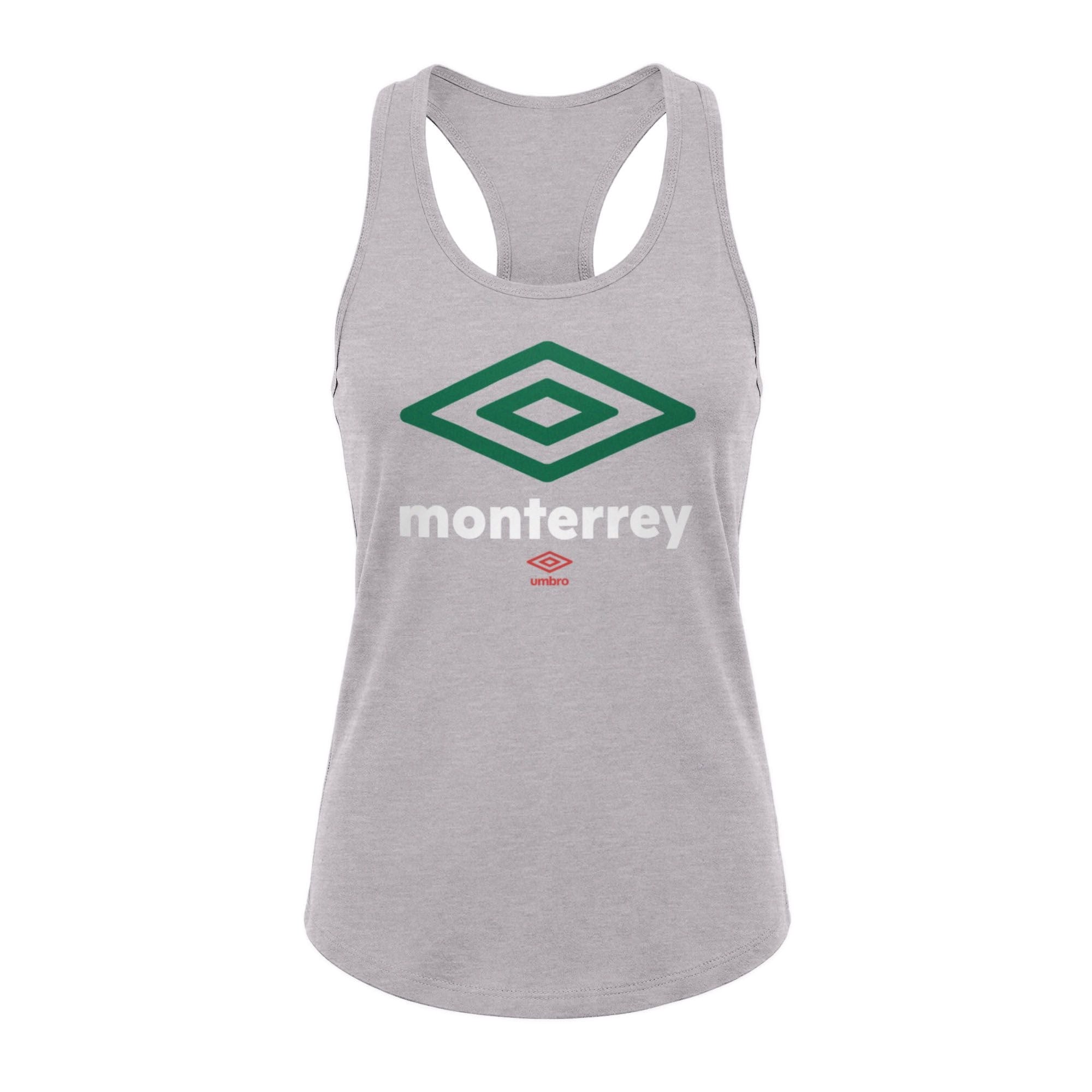 Umbro Monterrey City Diamond Logo Tank Heather Grey