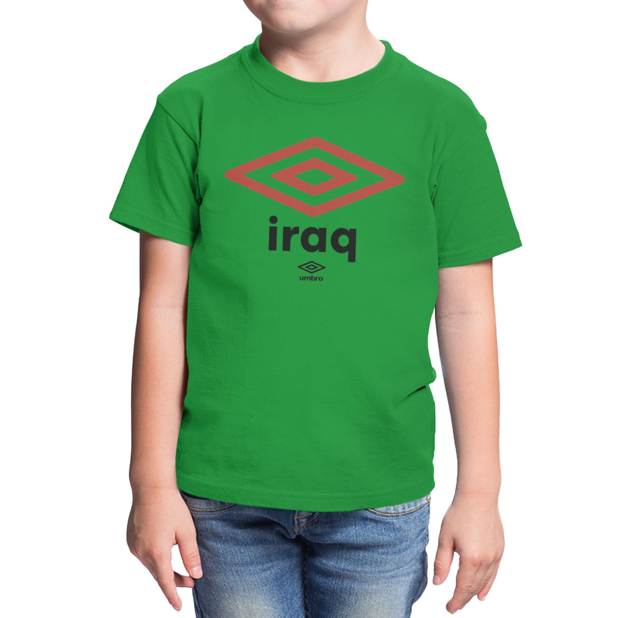 Umbro Kids Iraq Diamond Logo T-Shirt