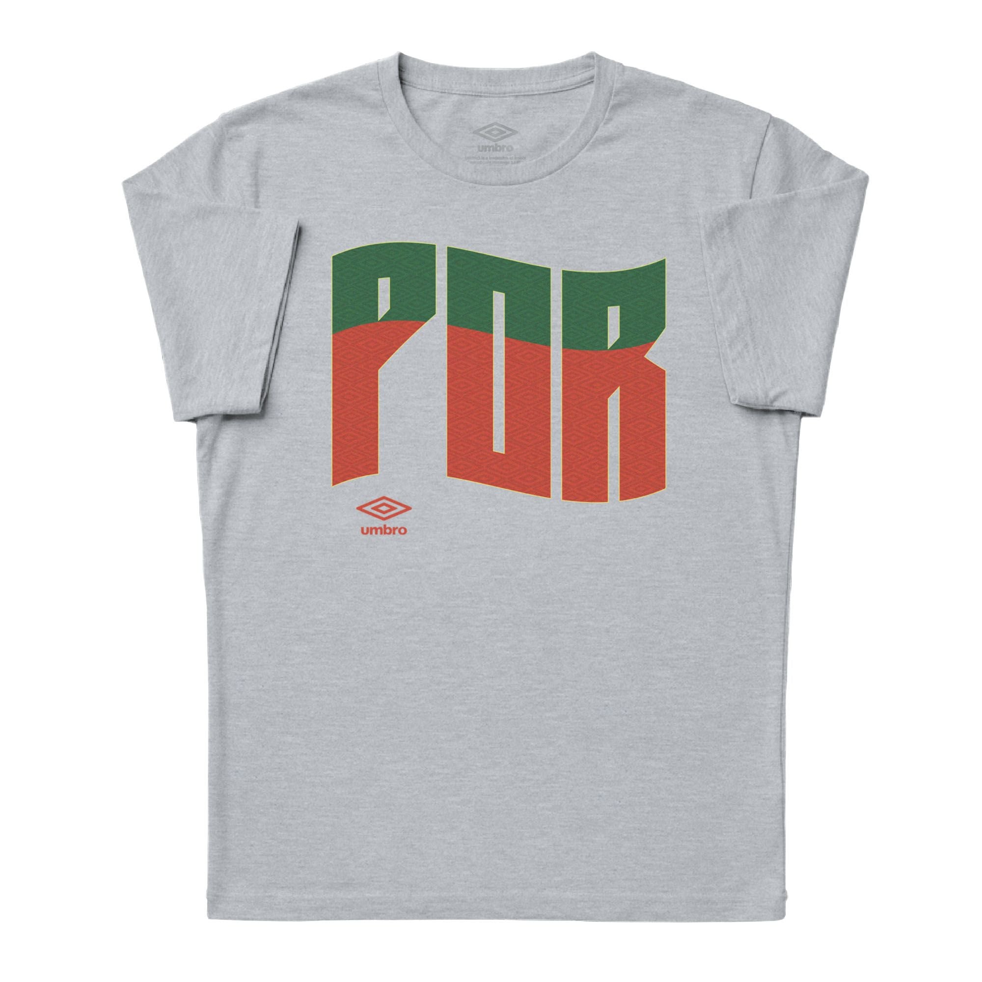 Umbro Portugal Wavy Logo T-Shirt Sport Grey