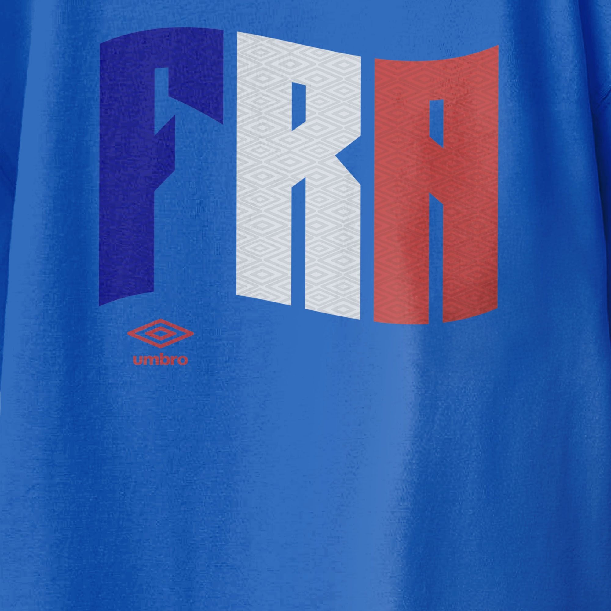 Umbro Kids France Wavy Logo T-Shirt