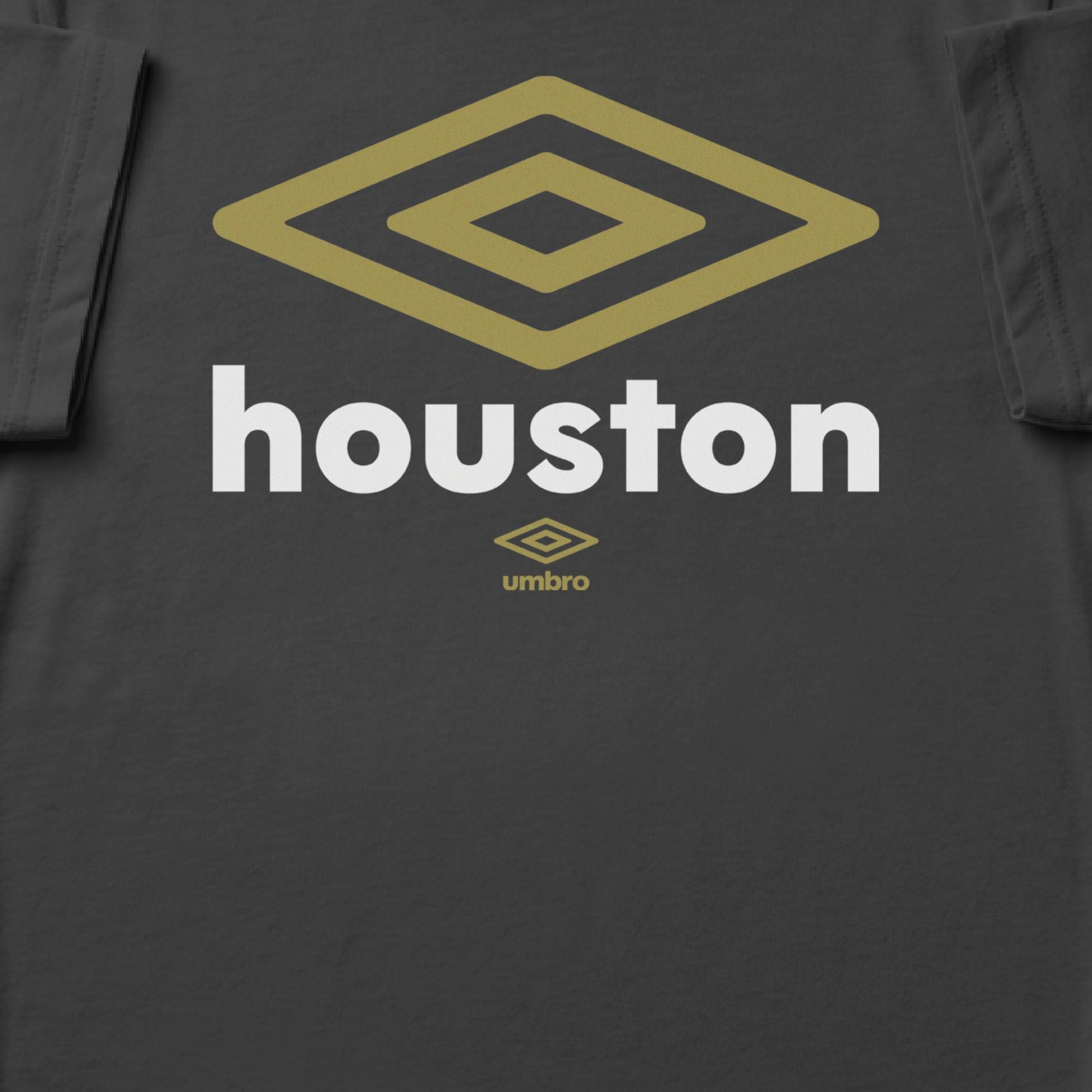Umbro Adult Houston City Diamond Logo T-Shirt