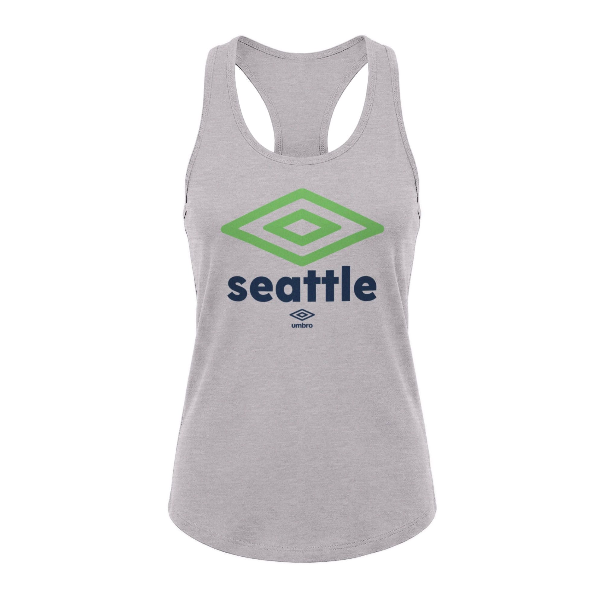 Umbro Seattle City Diamond Logo Tank Heather Grey