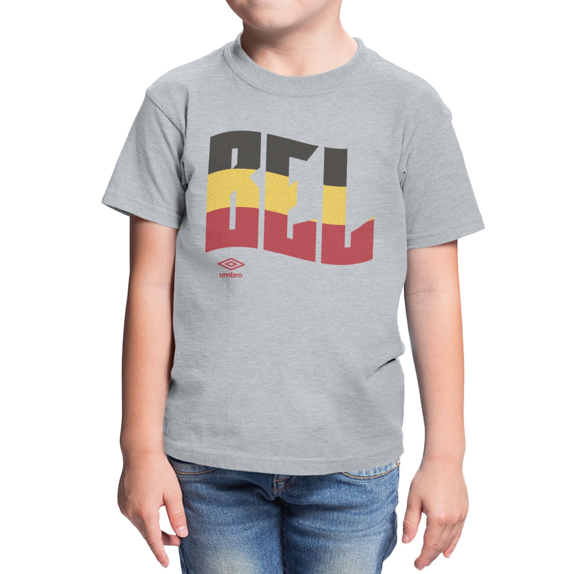 Umbro Kids Belgium Wavy Logo T-Shirt