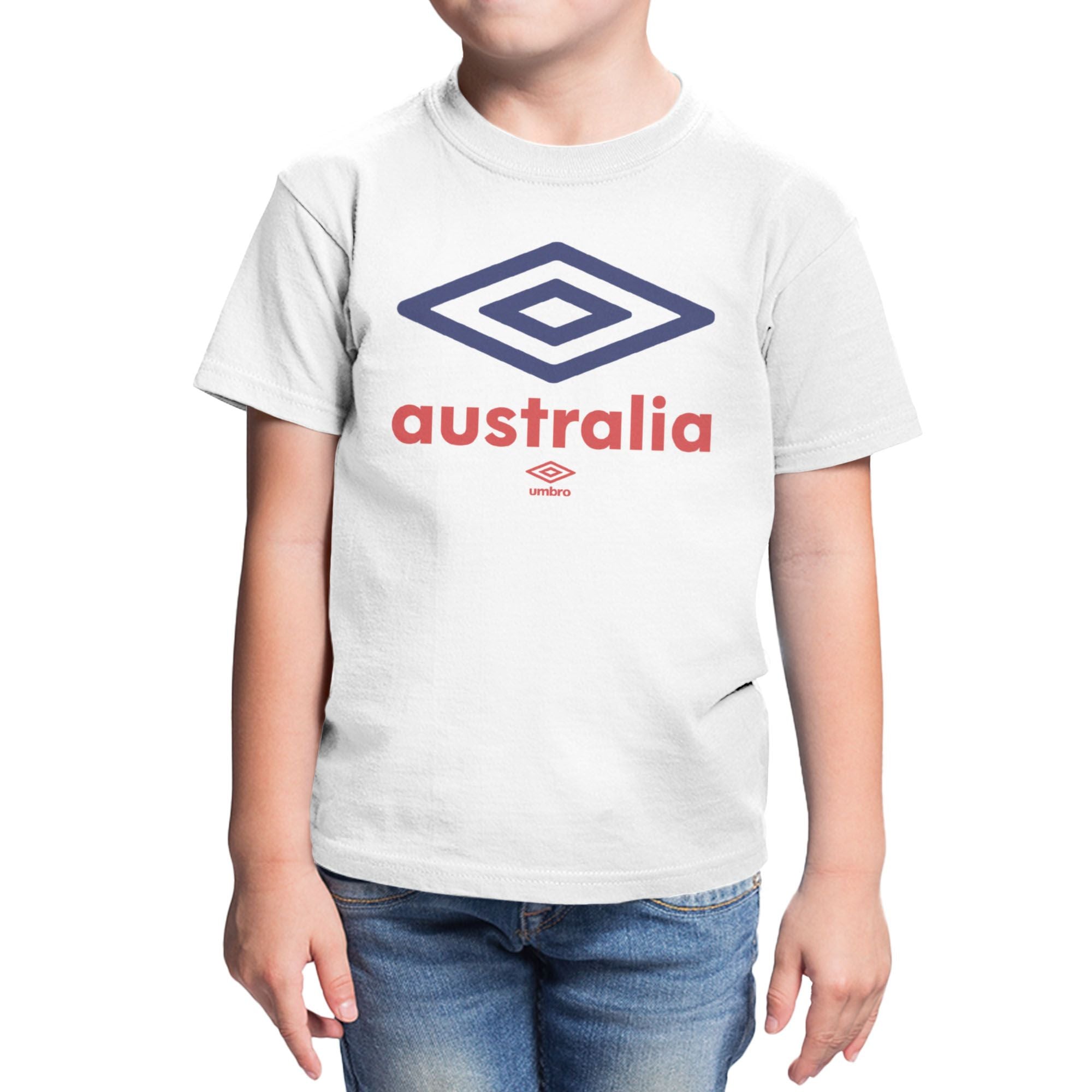 Umbro Kids Australia Diamond Logo T-Shirt