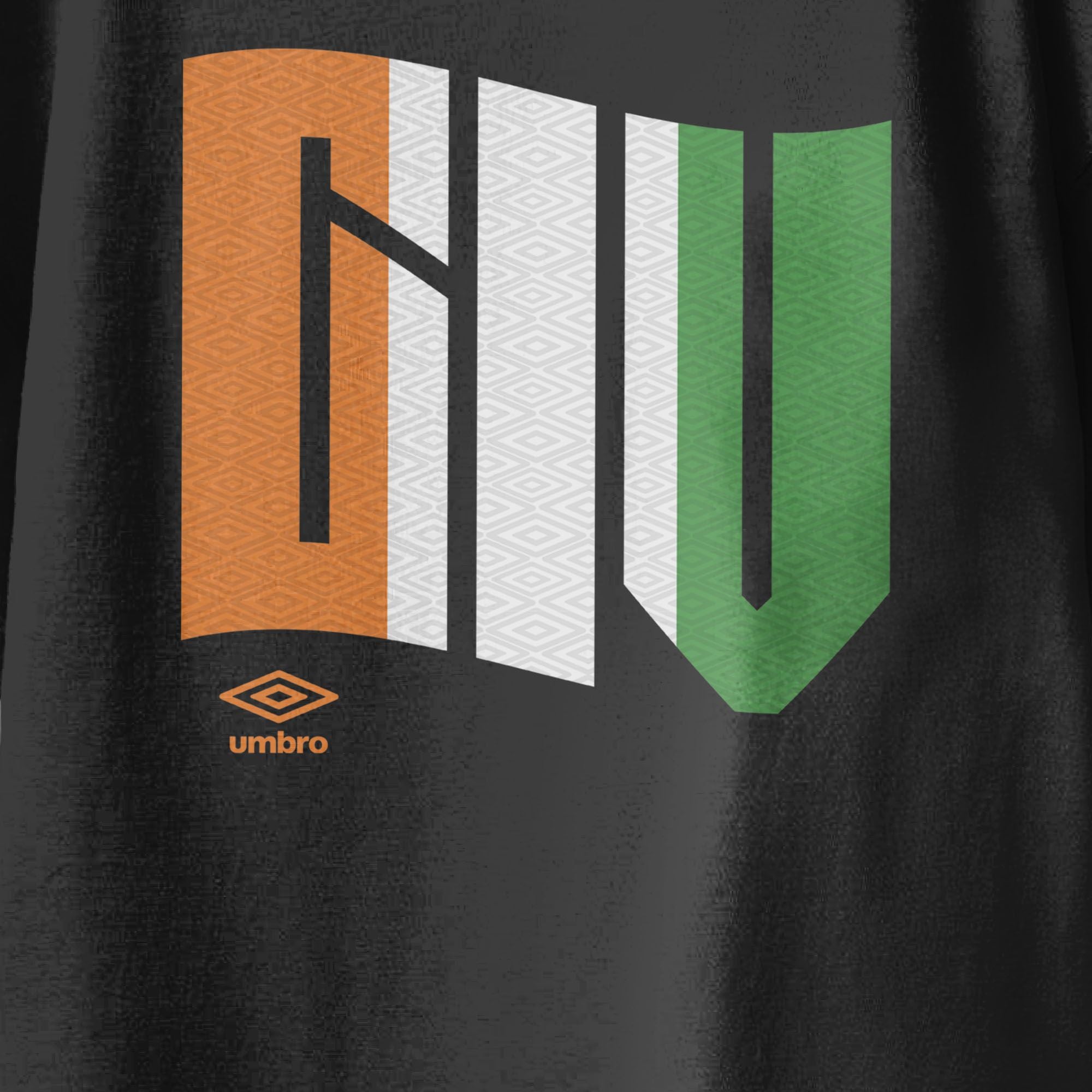 Umbro Kids Cote d'Ivoire Wavy Logo T-Shirt